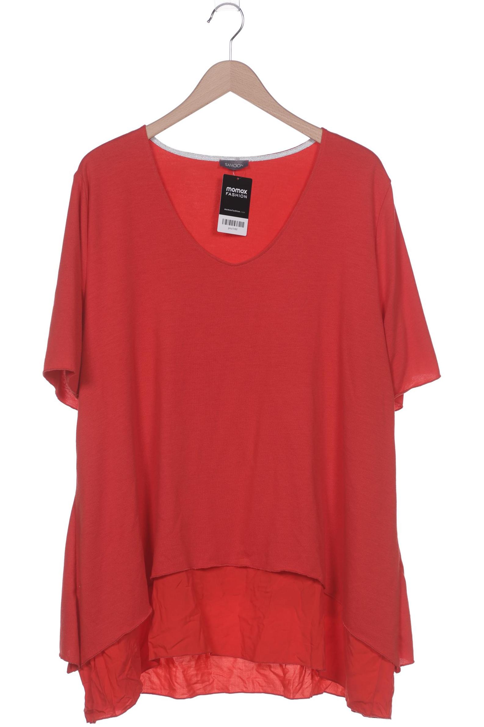 

Samoon by Gerry Weber Damen T-Shirt, rot, Gr. 48