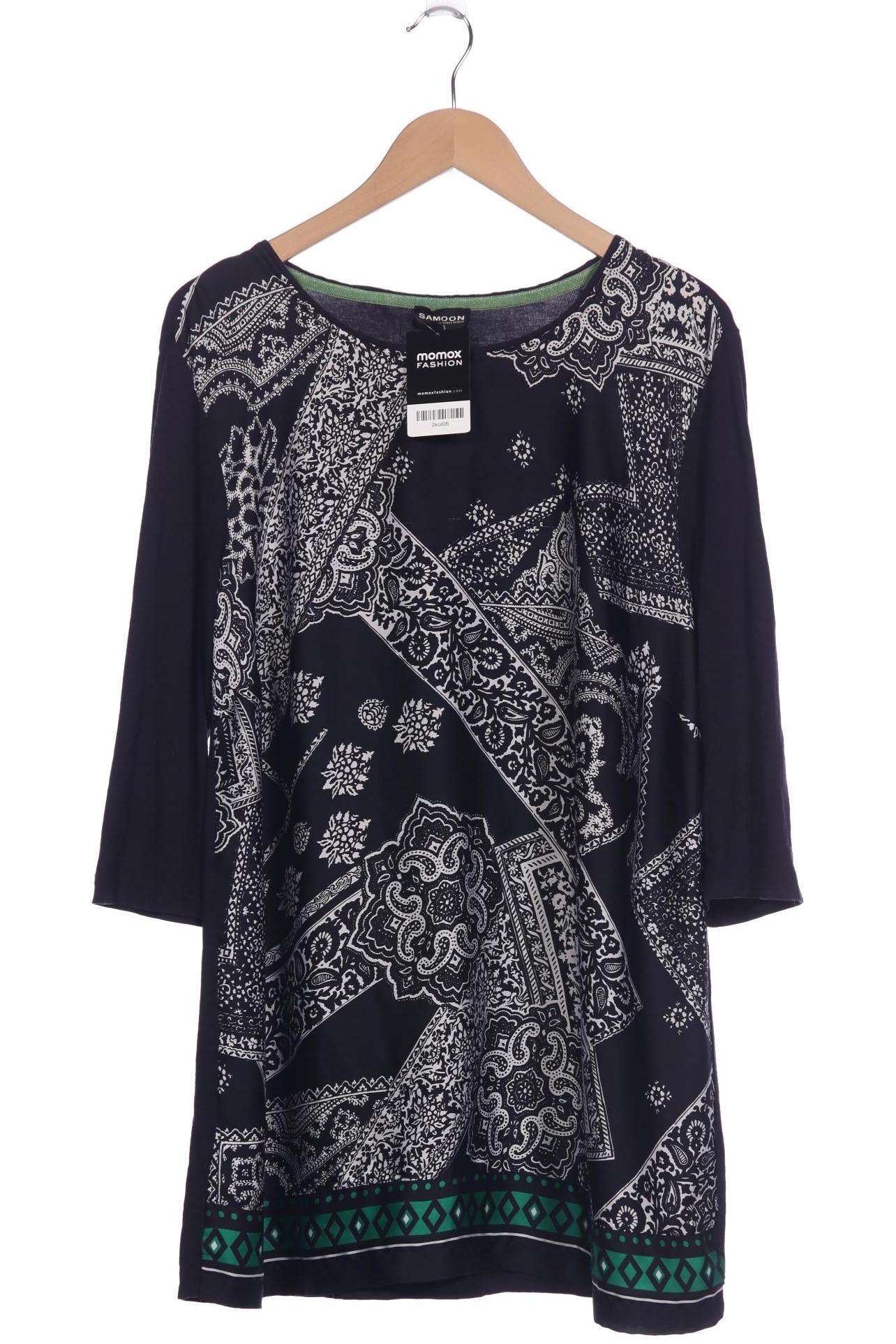 

Samoon by Gerry Weber Damen Langarmshirt, marineblau, Gr. 48