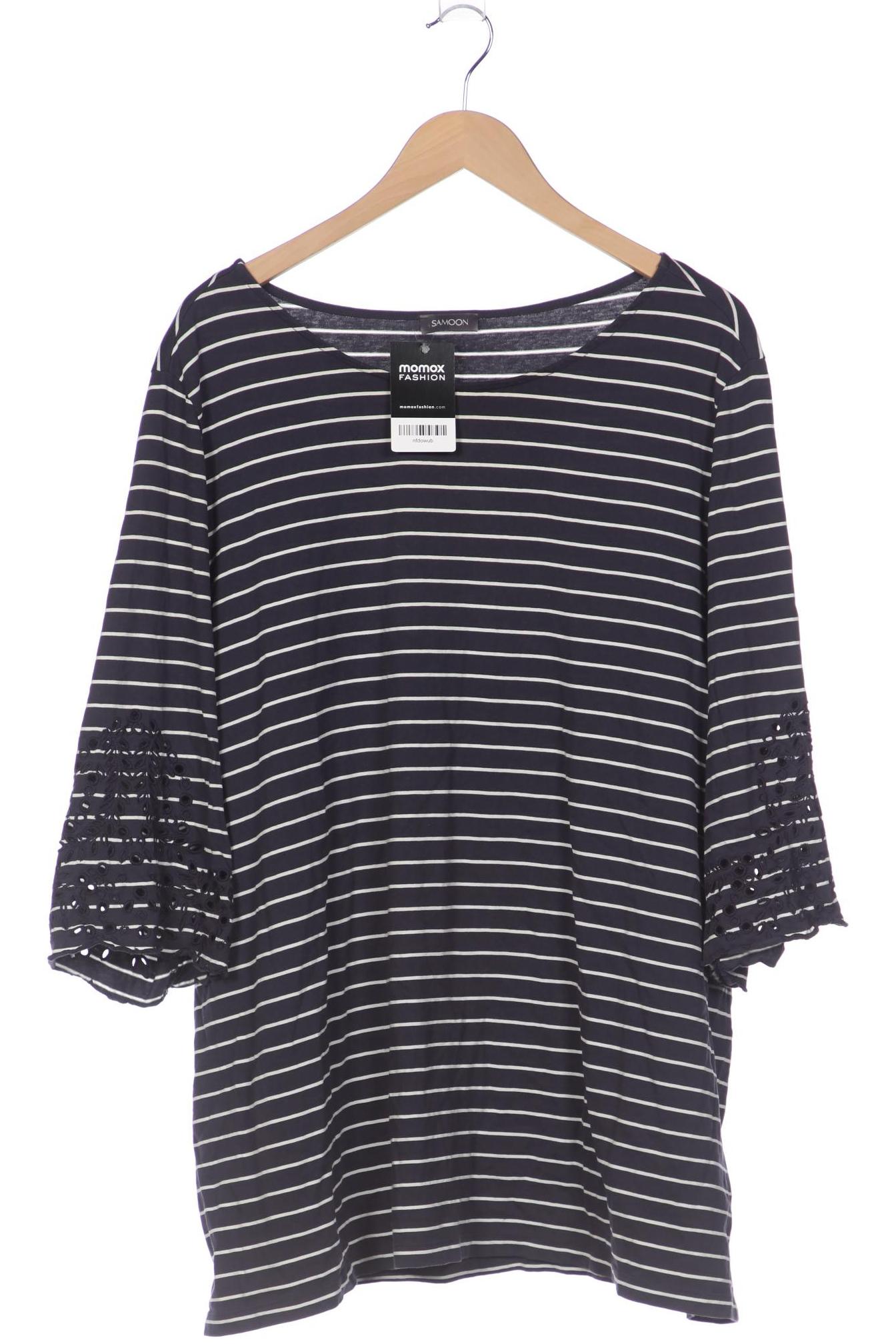 

Samoon by Gerry Weber Damen Langarmshirt, marineblau, Gr. 52