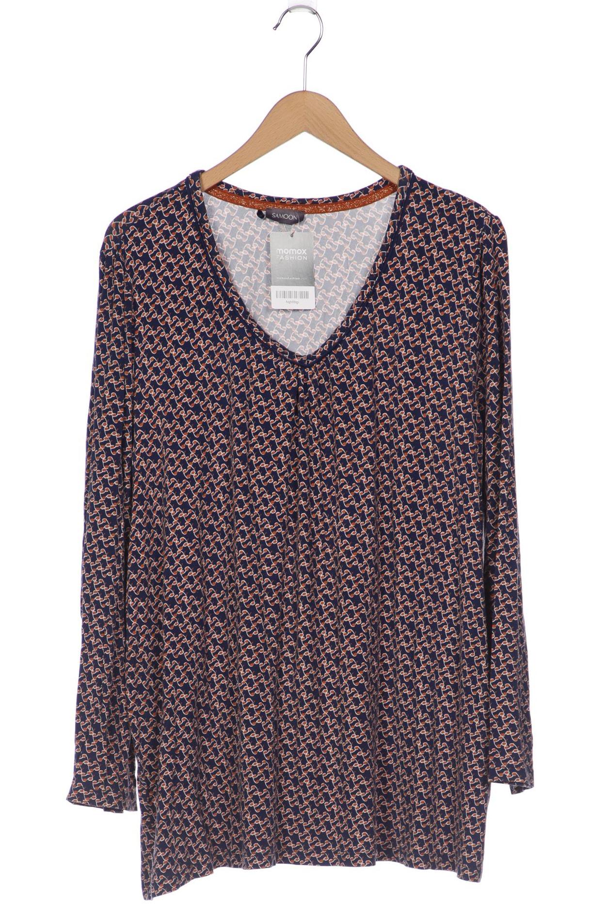 

SAMOON by Gerry Weber Damen Langarmshirt, marineblau
