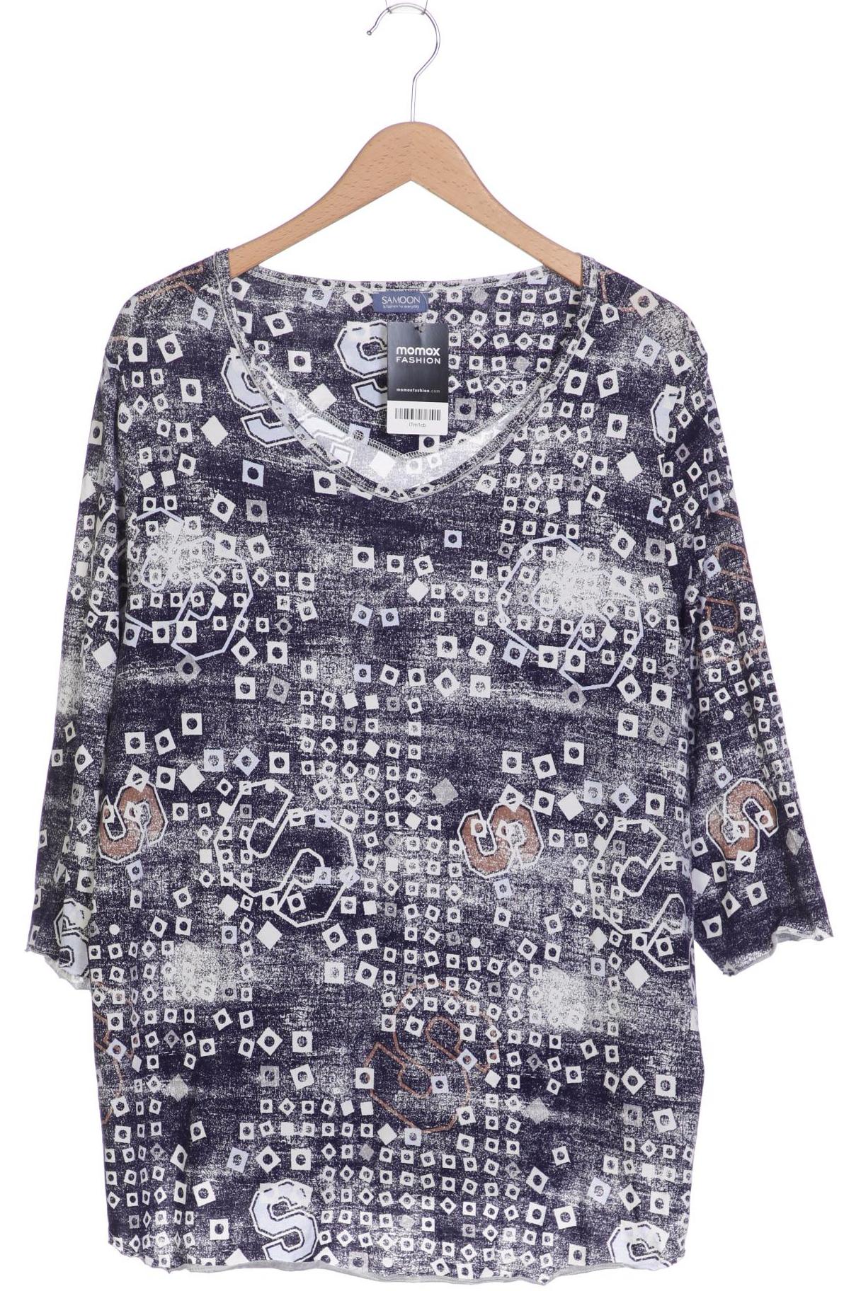 

SAMOON by Gerry Weber Damen Langarmshirt, marineblau