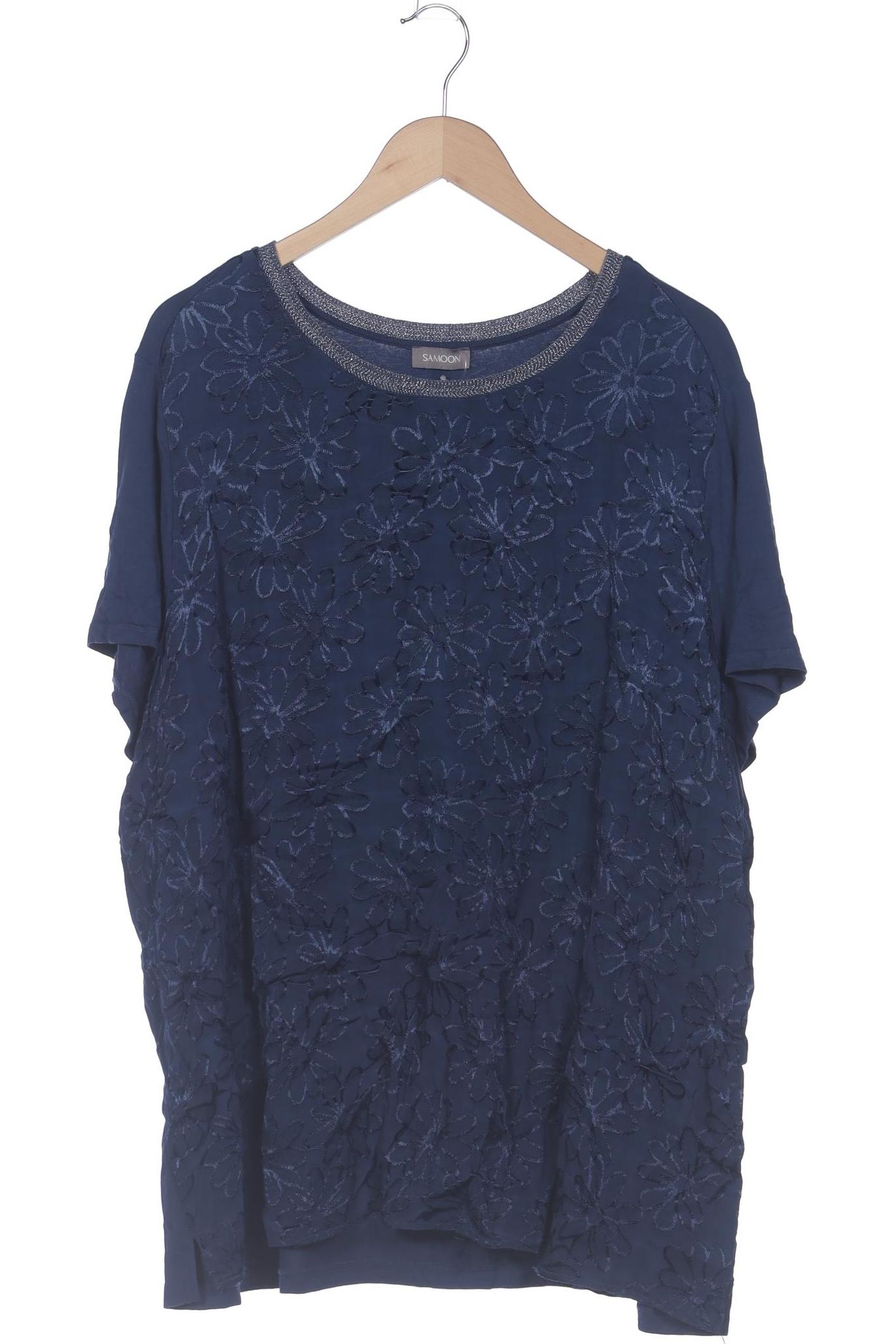 

Samoon by Gerry Weber Damen T-Shirt, marineblau, Gr. 44
