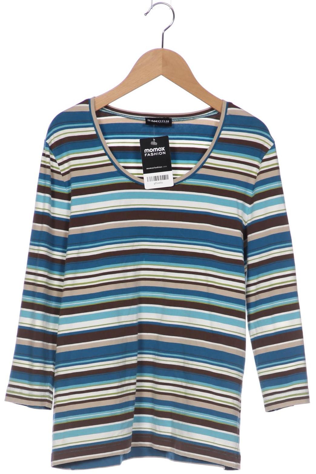 

Samoon by Gerry Weber Damen Langarmshirt, mehrfarbig, Gr. 40