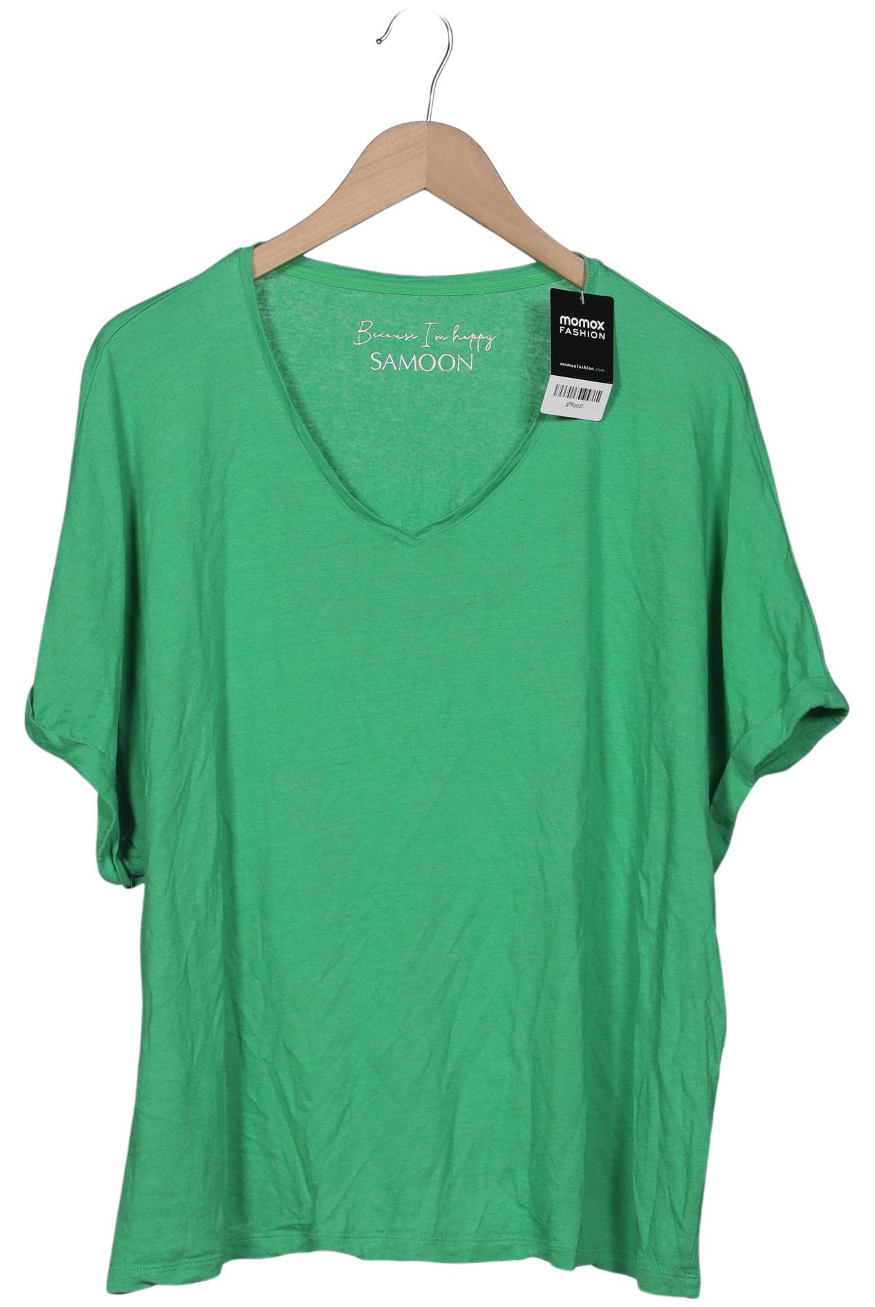 

Samoon by Gerry Weber Damen T-Shirt, grün, Gr. 48