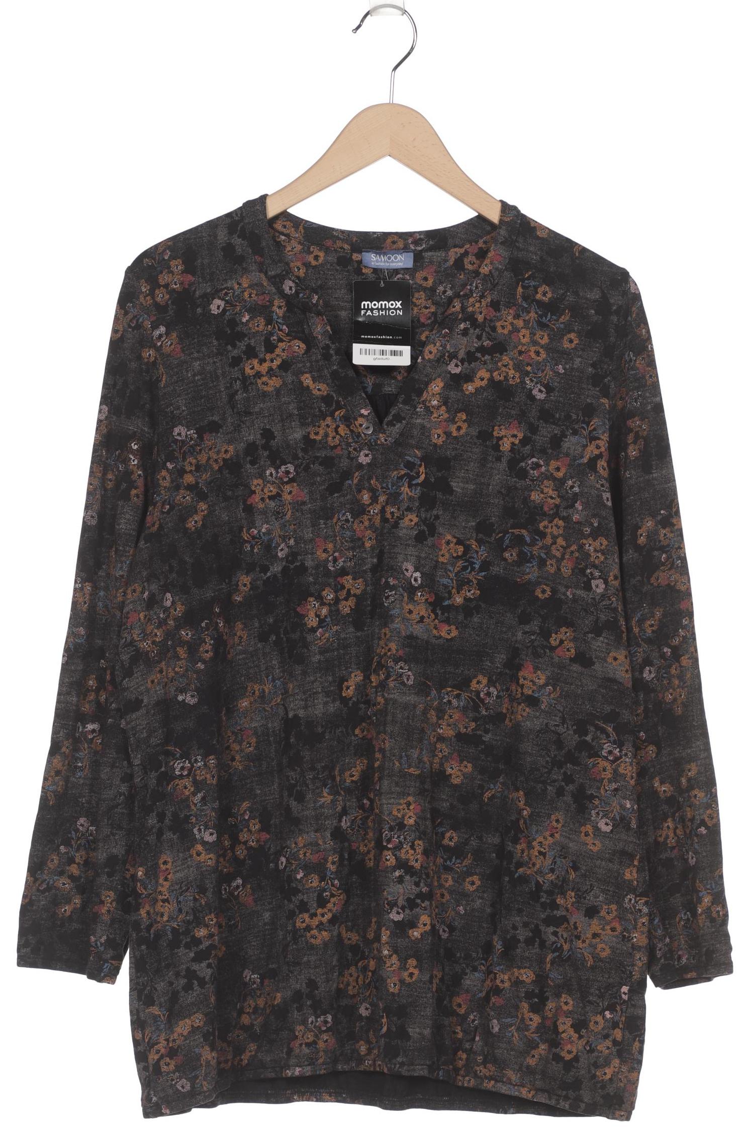 

Samoon by Gerry Weber Damen Langarmshirt, mehrfarbig, Gr. 46