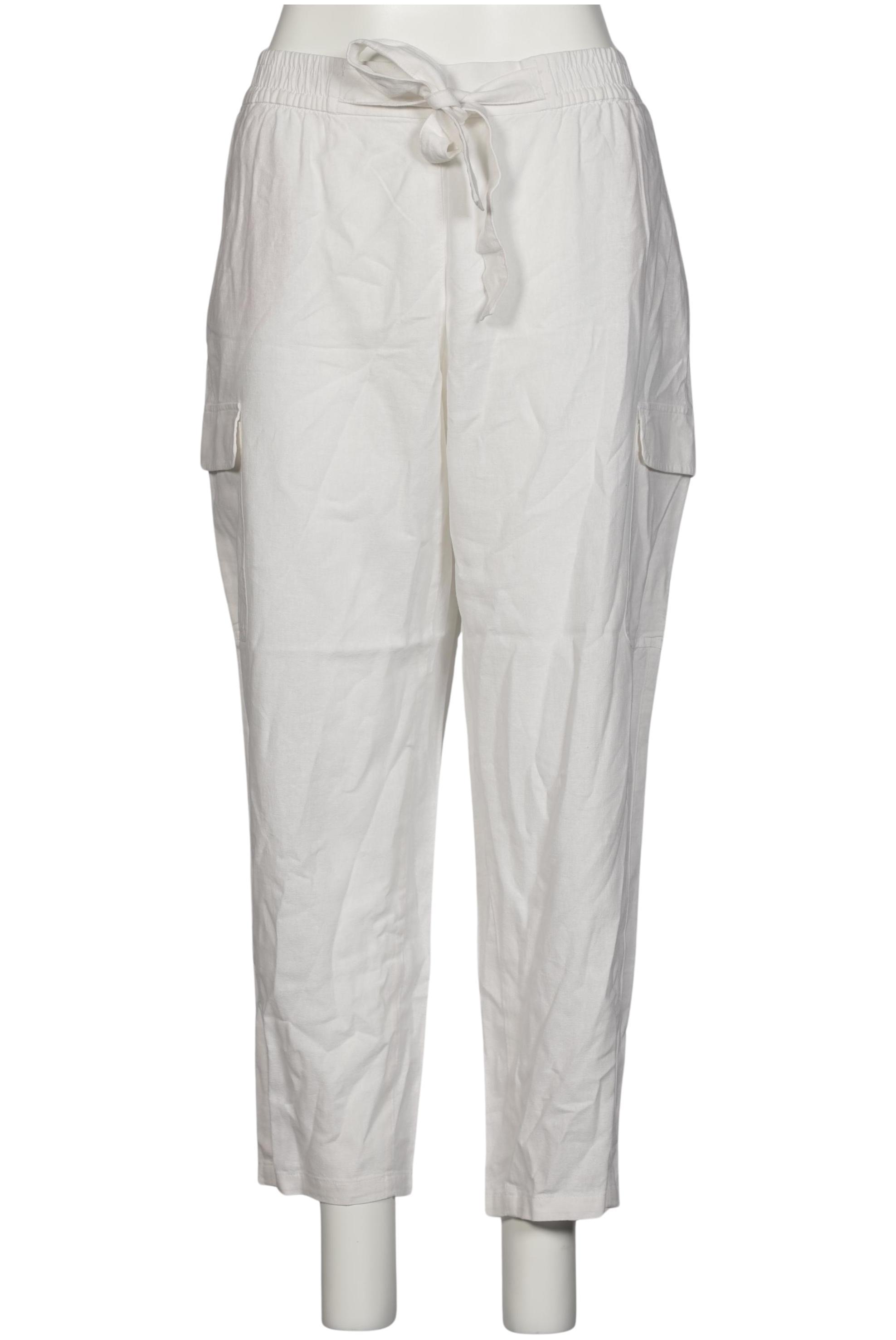 

Samoon by Gerry Weber Damen Stoffhose, weiß, Gr. 46