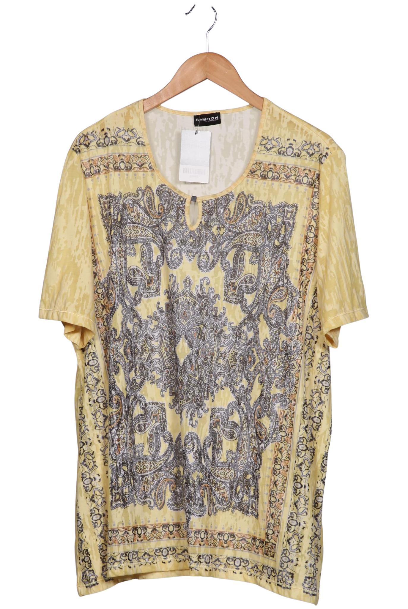 

Samoon by Gerry Weber Damen T-Shirt, gelb, Gr. 52