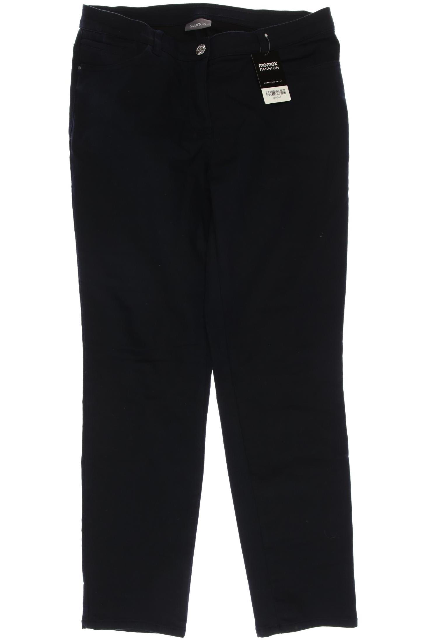 

SAMOON by Gerry Weber Damen Stoffhose, marineblau