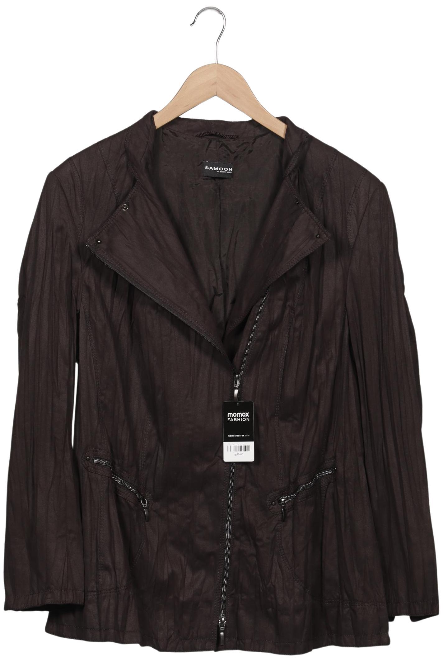 

Samoon by Gerry Weber Damen Jacke, braun, Gr. 48