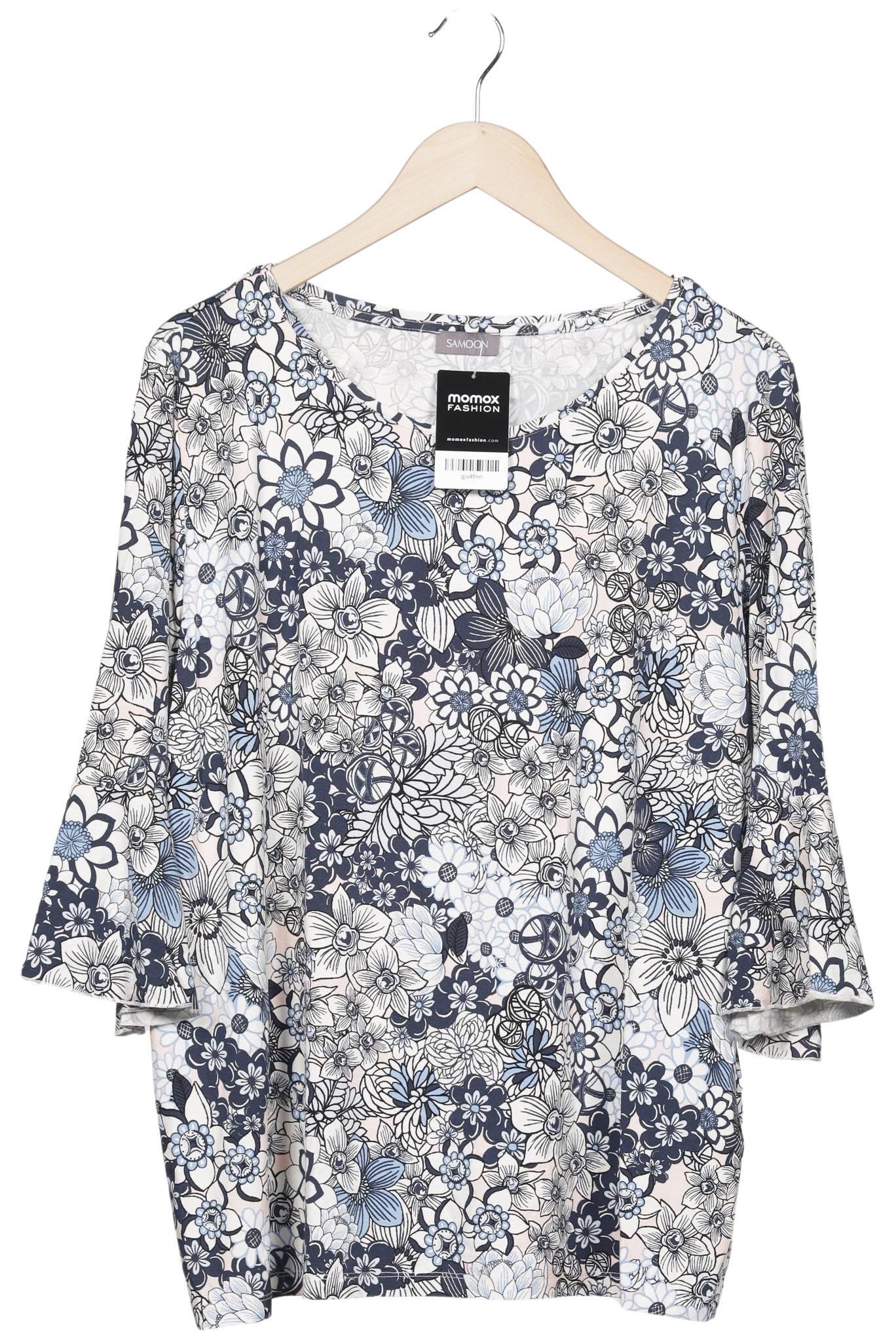 

Samoon by Gerry Weber Damen Langarmshirt, mehrfarbig, Gr. 48