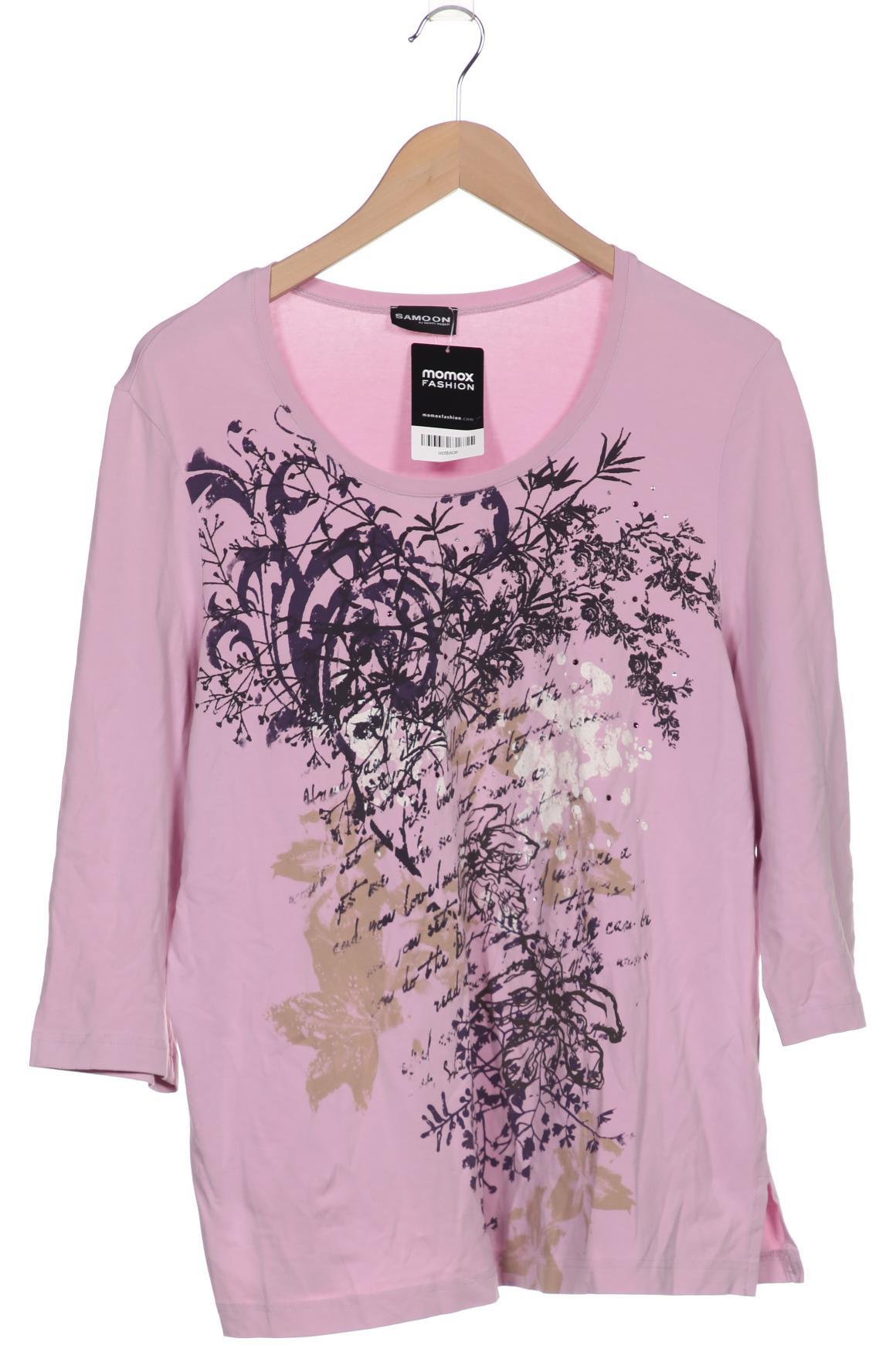 

Samoon by Gerry Weber Damen Langarmshirt, pink, Gr. 48