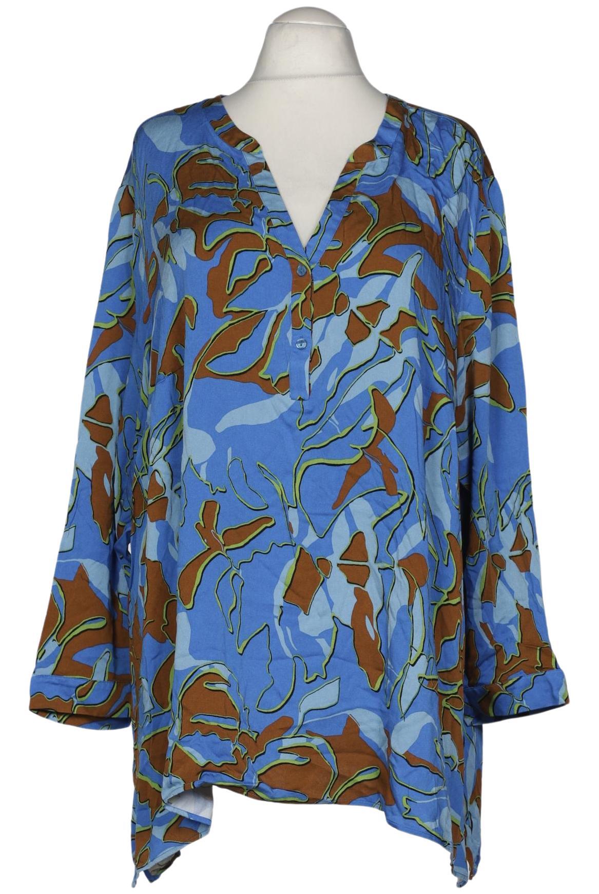 

Samoon by Gerry Weber Damen Bluse, blau, Gr. 56