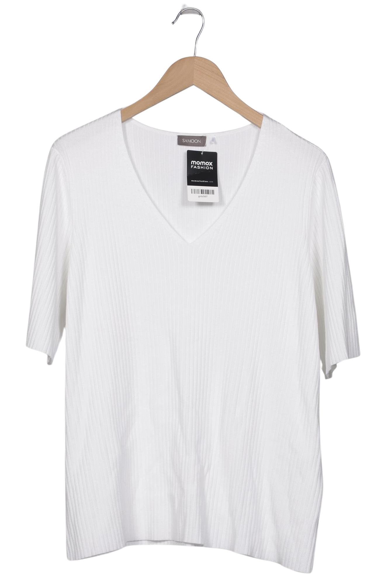 

Samoon by Gerry Weber Damen Pullover, weiß, Gr. 48