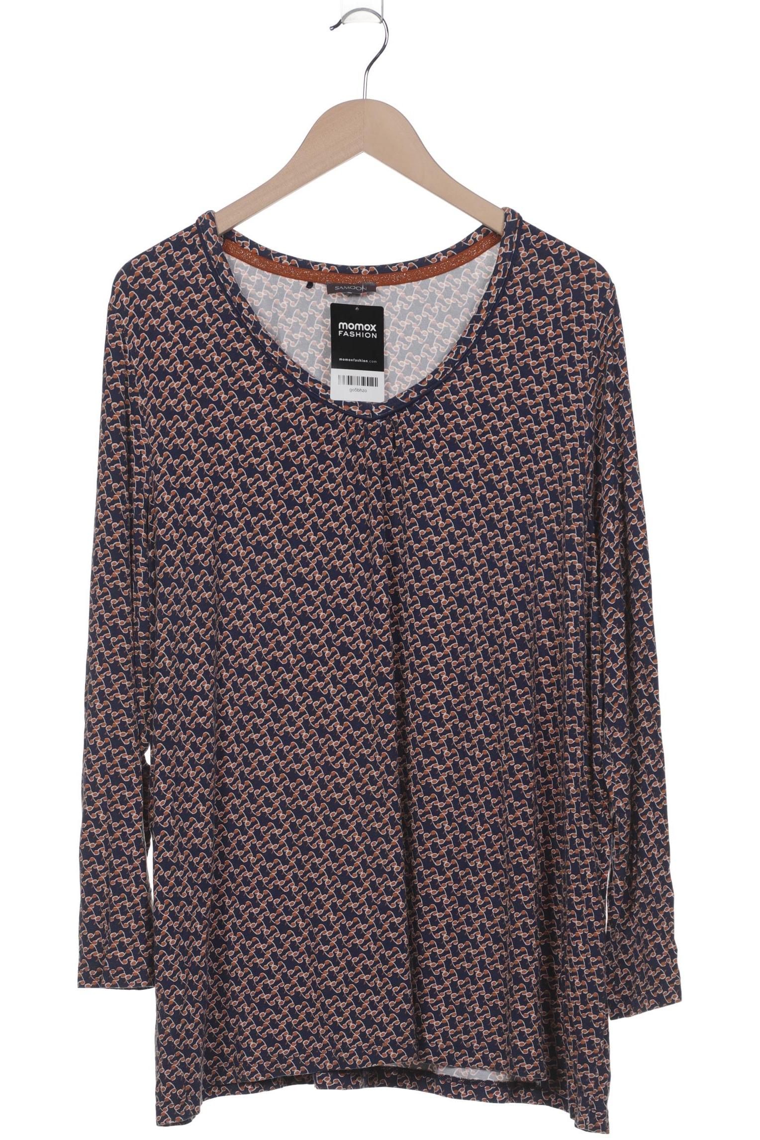 

Samoon by Gerry Weber Damen Langarmshirt, marineblau, Gr. 48