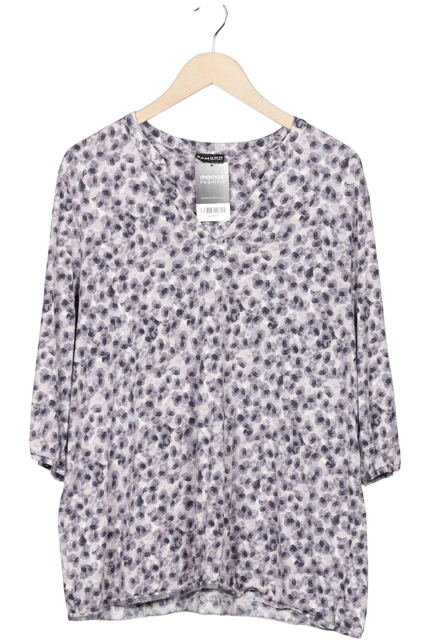 

Samoon by Gerry Weber Damen Langarmshirt, grau, Gr. 48