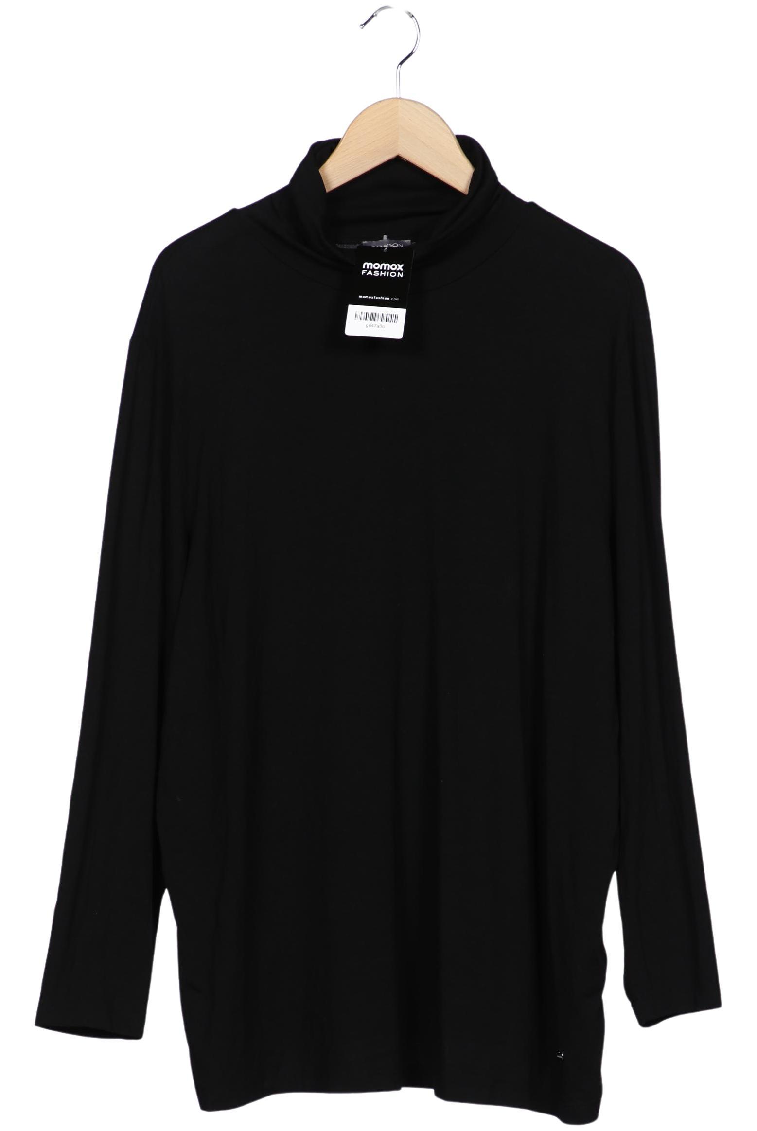 

Samoon by Gerry Weber Damen Langarmshirt, schwarz, Gr. 48