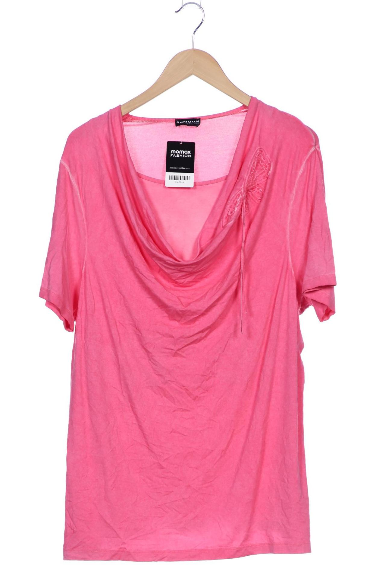 

Samoon by Gerry Weber Damen T-Shirt, pink, Gr. 48