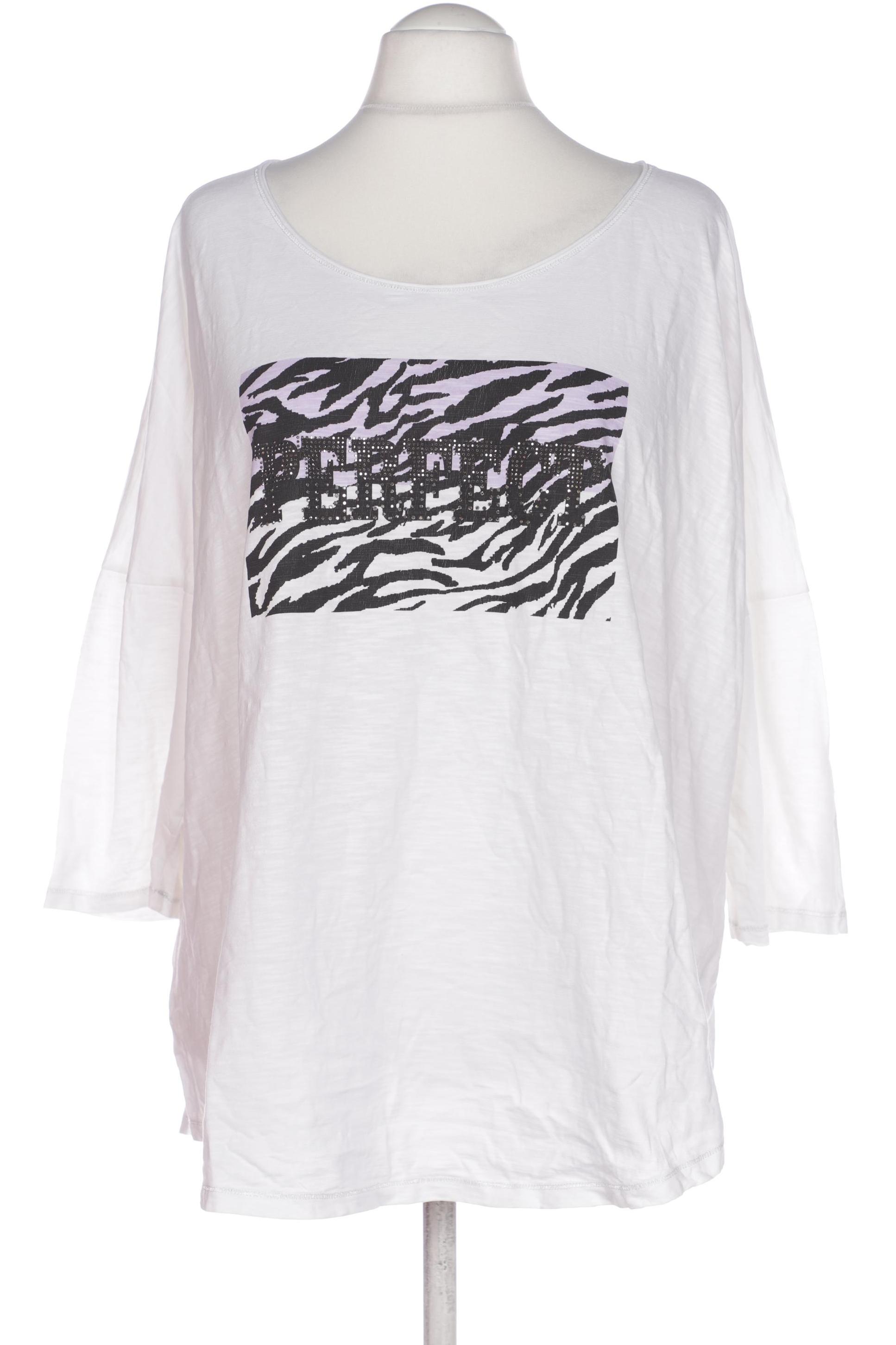 

Samoon by Gerry Weber Damen T-Shirt, weiß, Gr. 56
