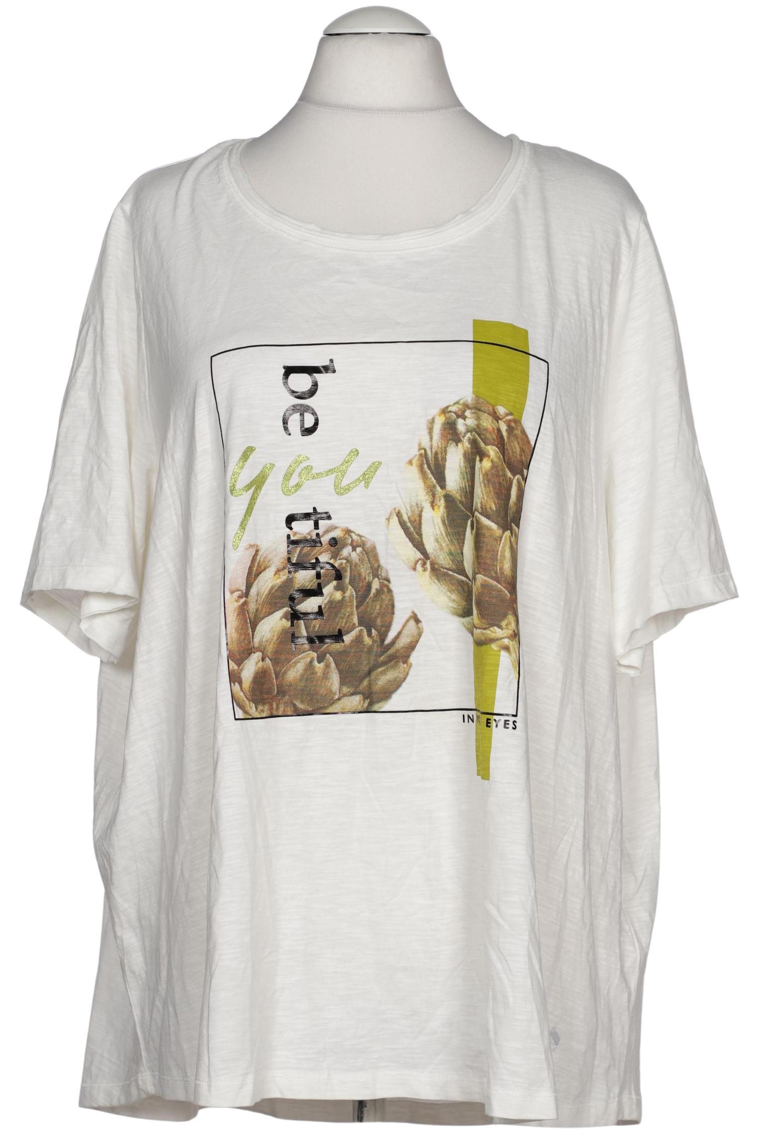 

Samoon by Gerry Weber Damen T-Shirt, cremeweiß, Gr. 54