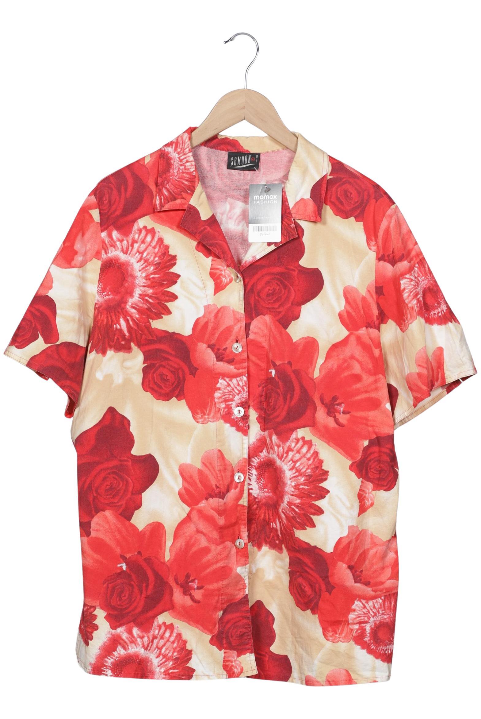 

Samoon by Gerry Weber Damen Bluse, rot, Gr. 48
