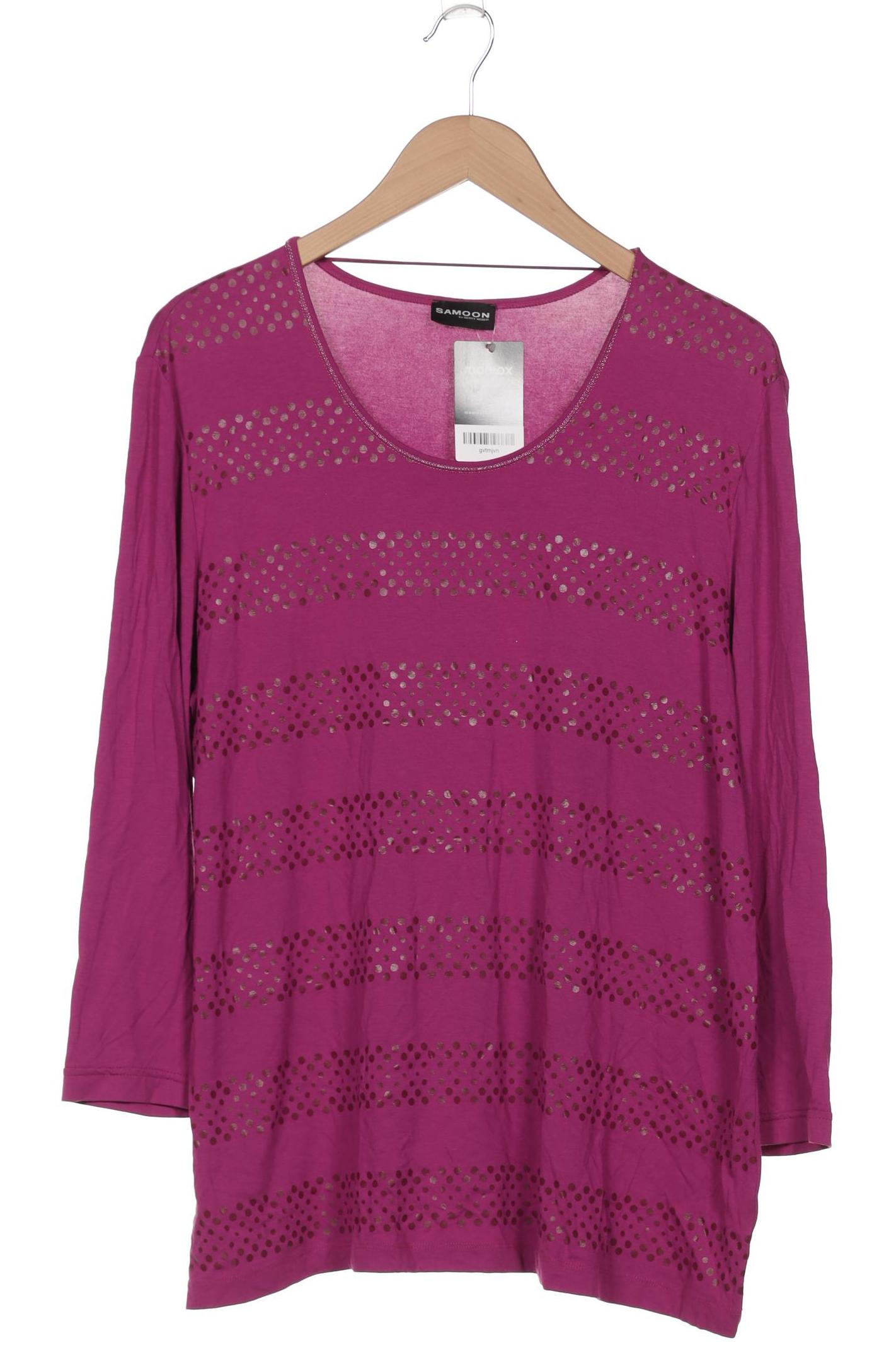 

Samoon by Gerry Weber Damen Langarmshirt, pink, Gr. 46