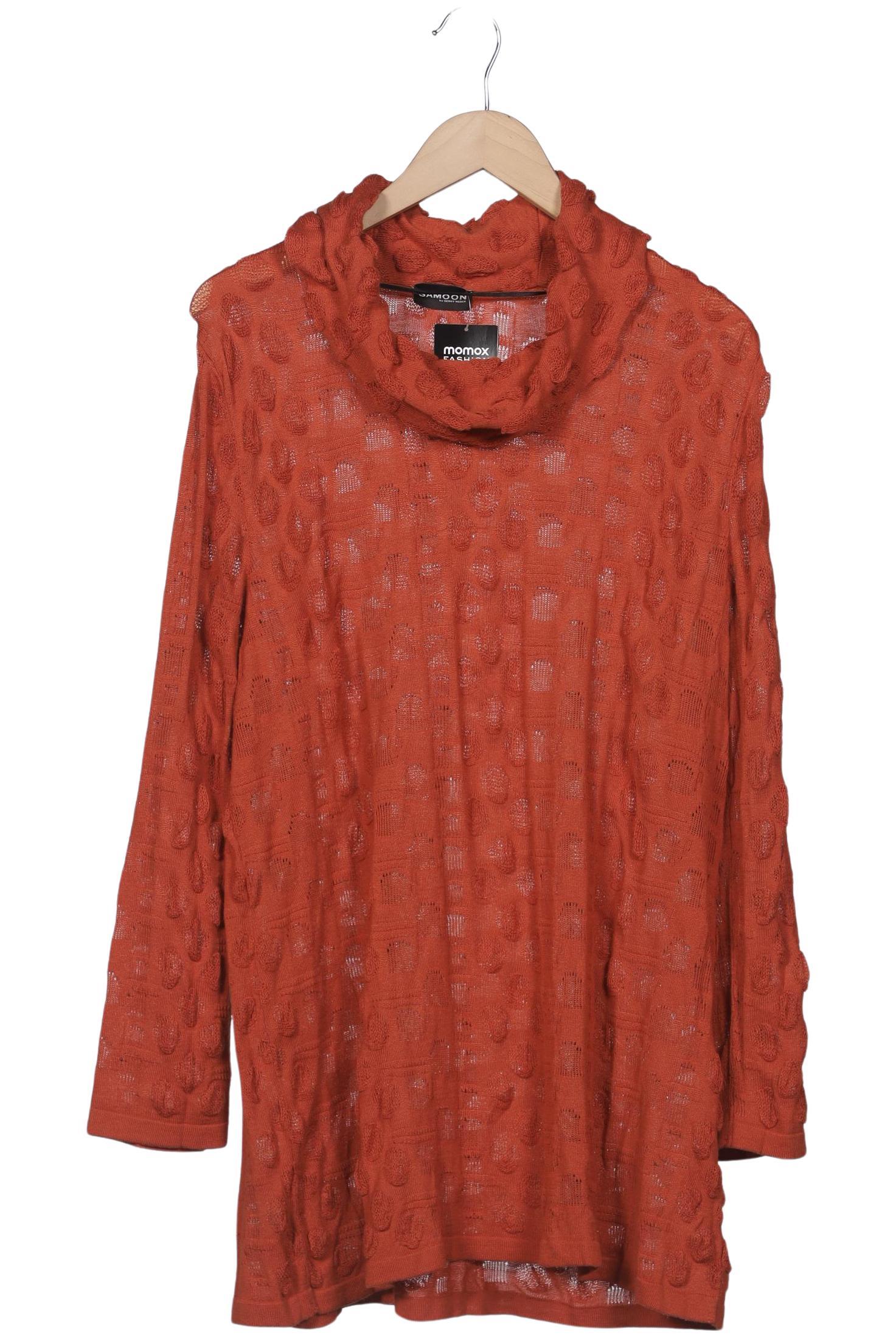 

Samoon by Gerry Weber Damen Pullover, orange, Gr. 48