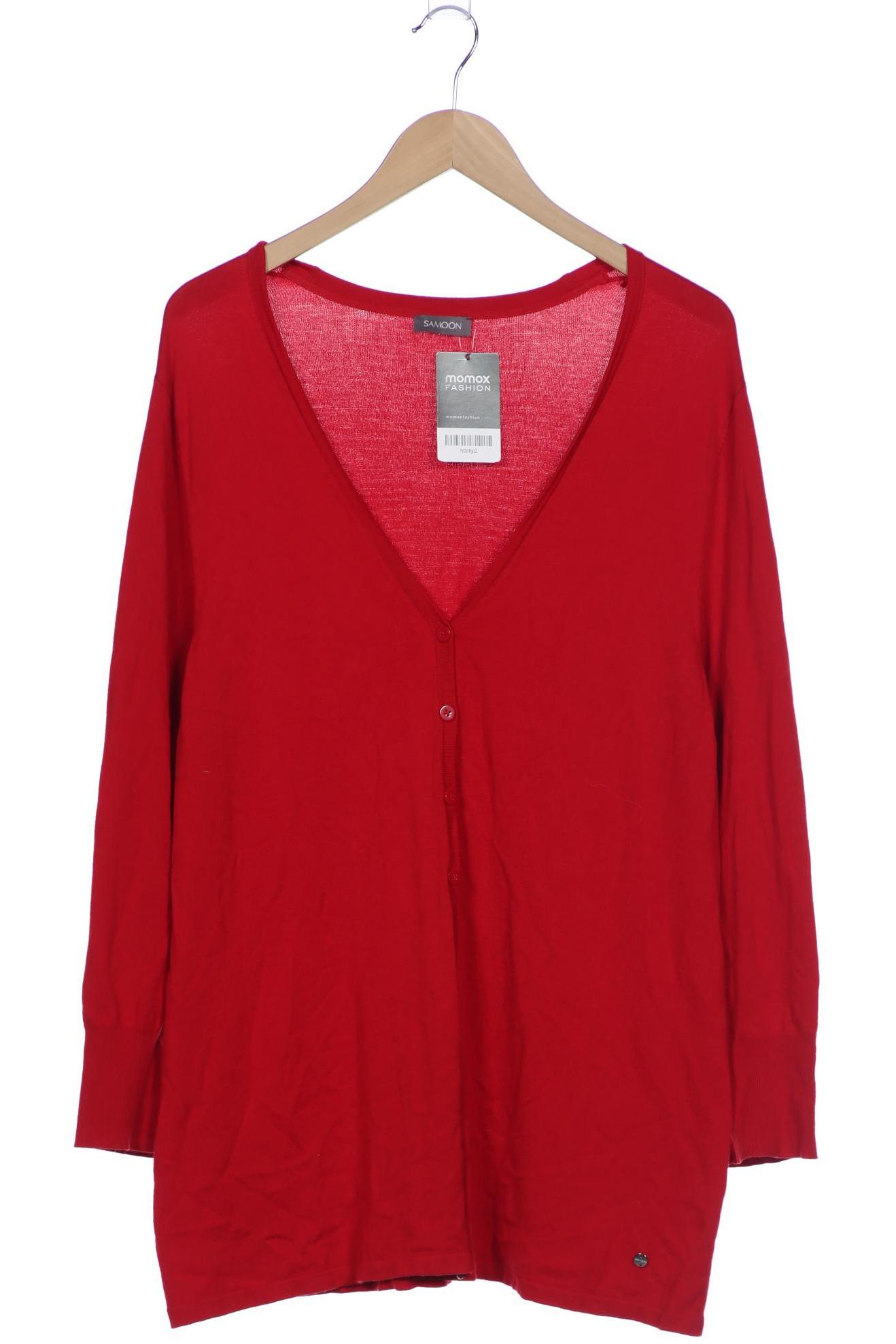 

Samoon by Gerry Weber Damen Strickjacke, rot, Gr. 46