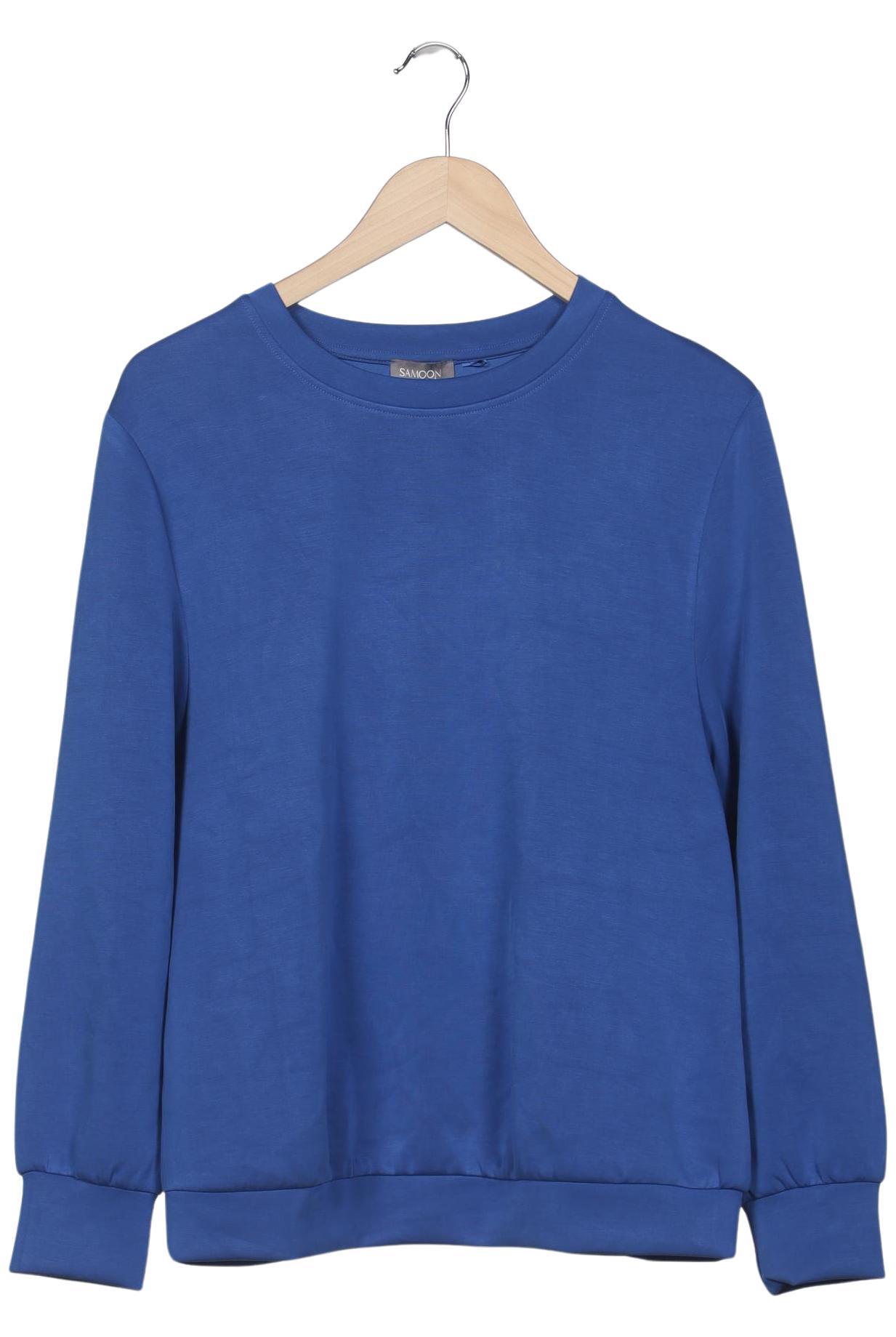 

Samoon by Gerry Weber Damen Sweatshirt, blau, Gr. 42