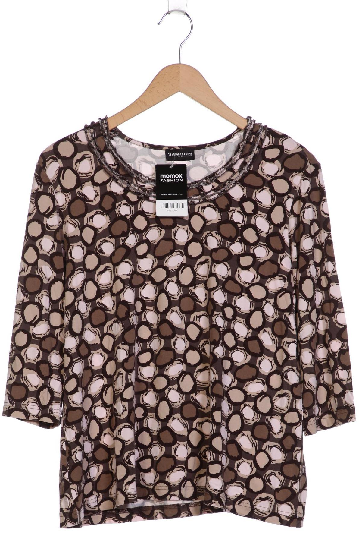 Thumbnail - Samoon by Gerry Weber Damen Langarmshirt, beige, Gr. 44