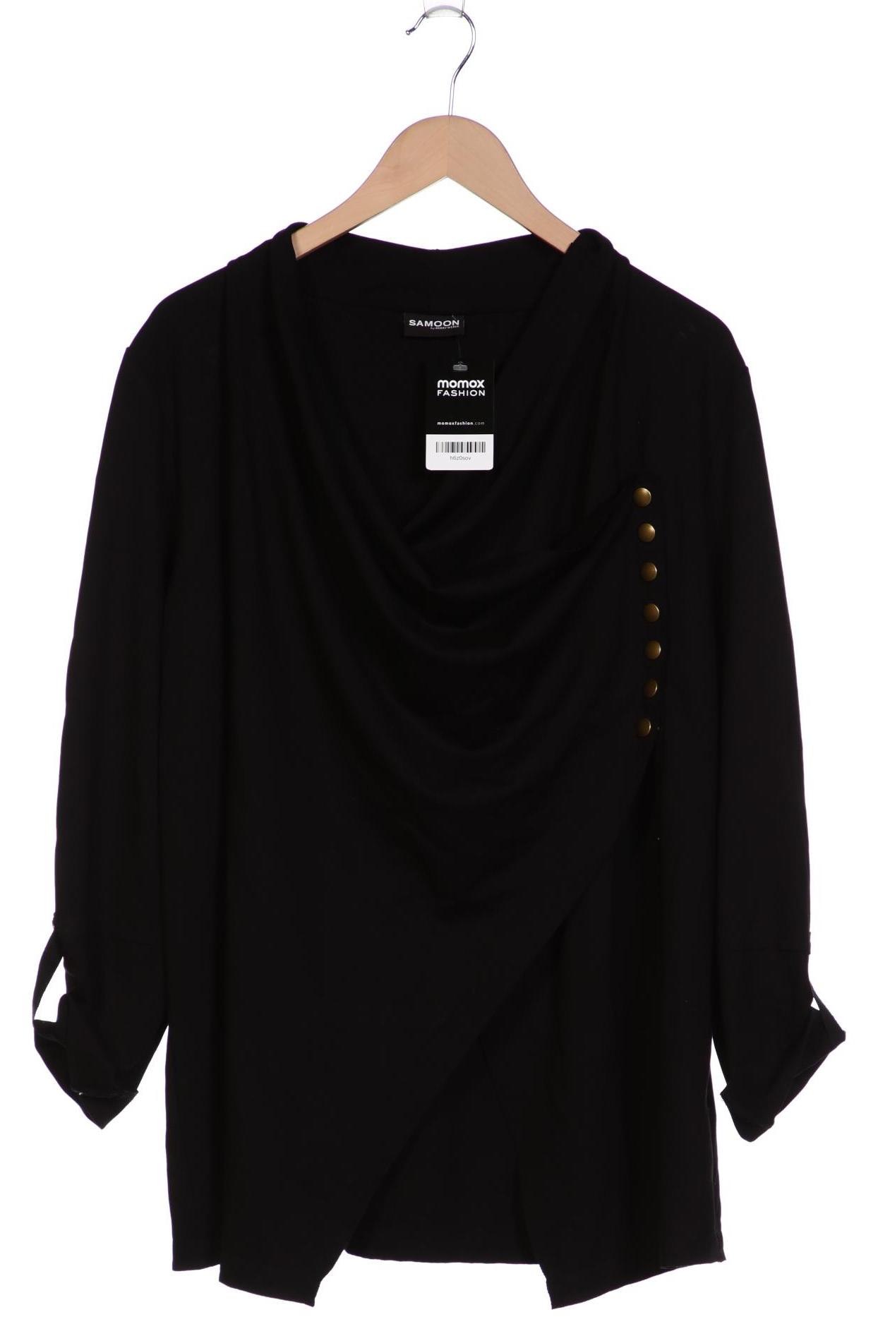 

Samoon by Gerry Weber Damen Strickjacke, schwarz, Gr. 46