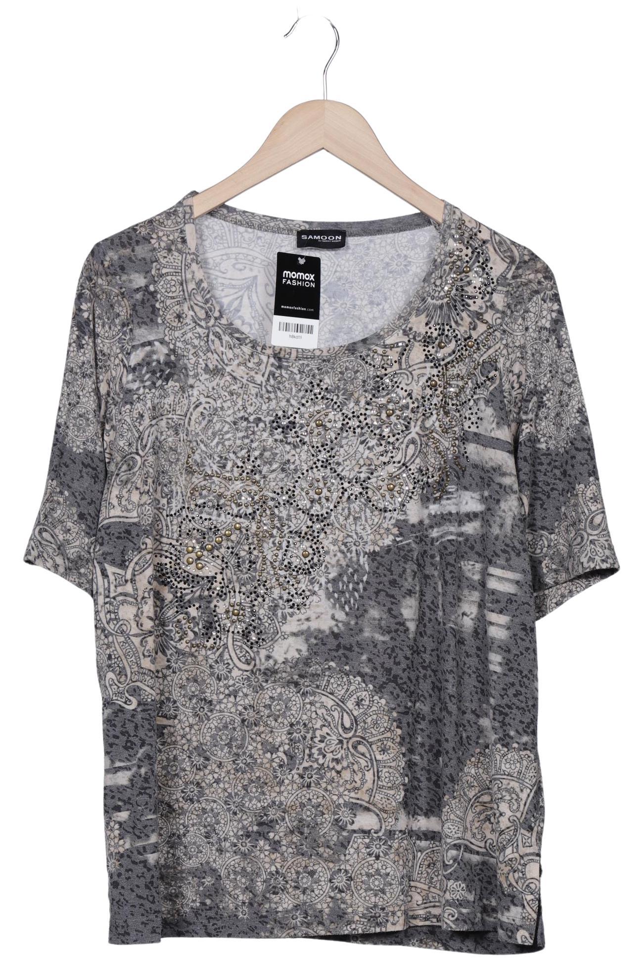 

Samoon by Gerry Weber Damen T-Shirt, grau, Gr. 42