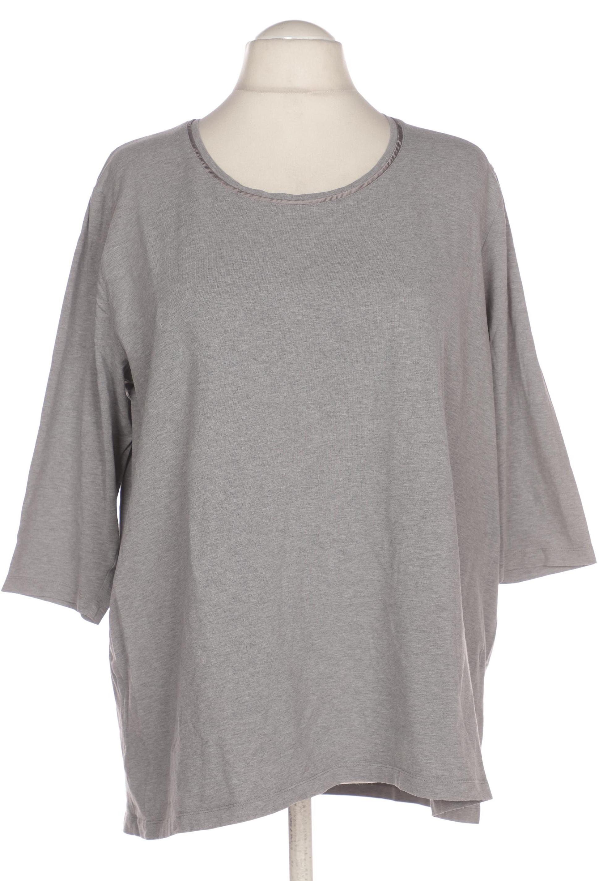 

Samoon by Gerry Weber Damen Langarmshirt, grau, Gr. 52