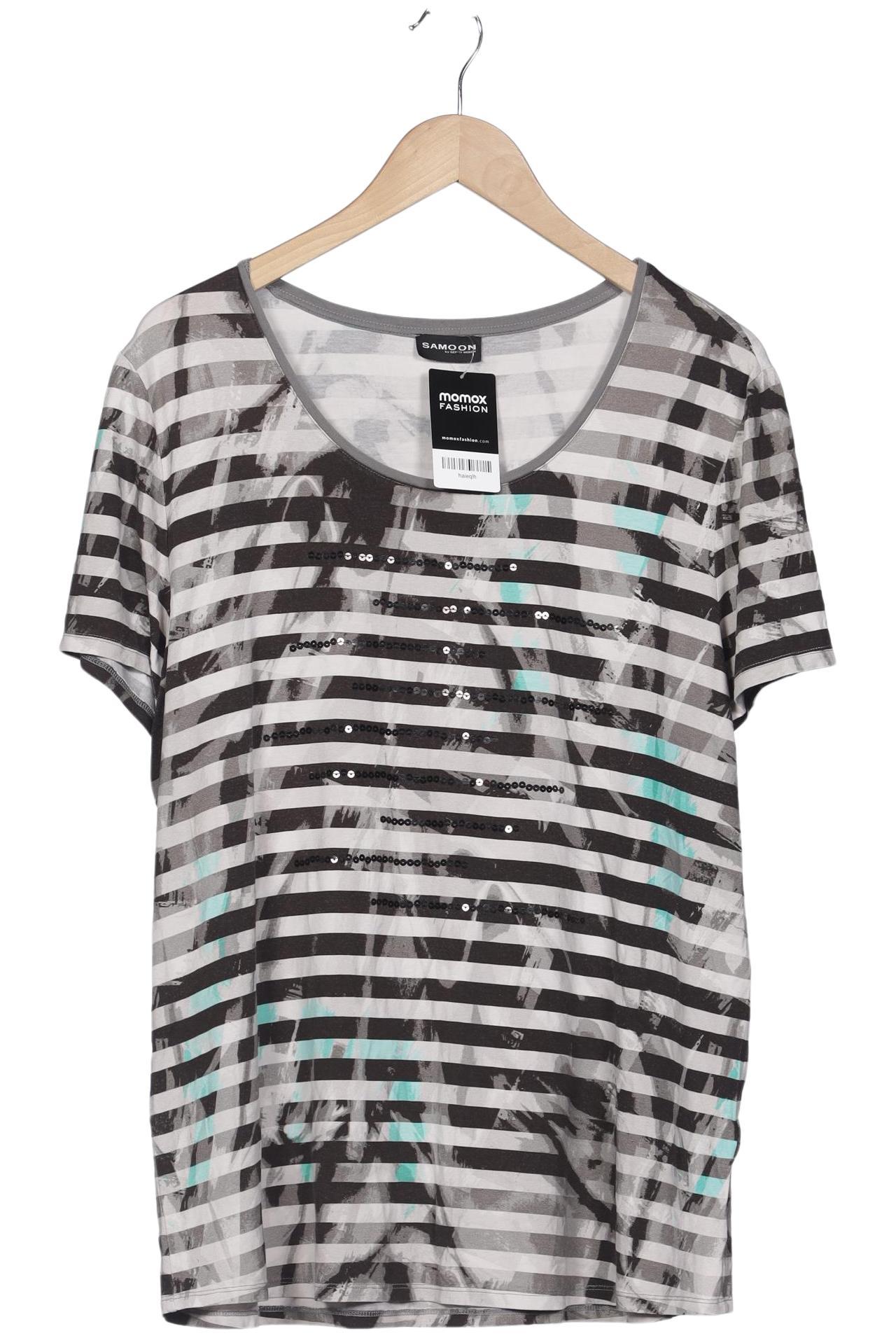 

Samoon by Gerry Weber Damen T-Shirt, grau, Gr. 46