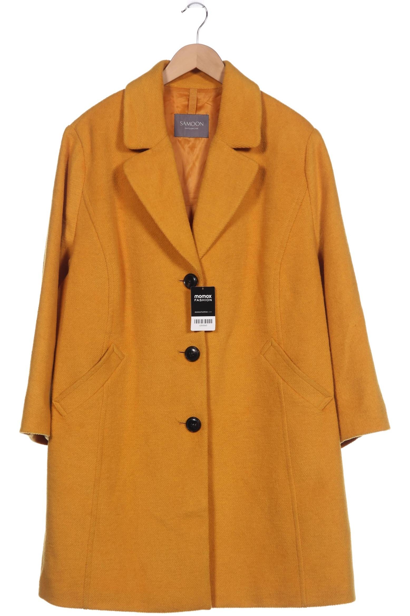 

Samoon by Gerry Weber Damen Mantel, gelb, Gr. 52