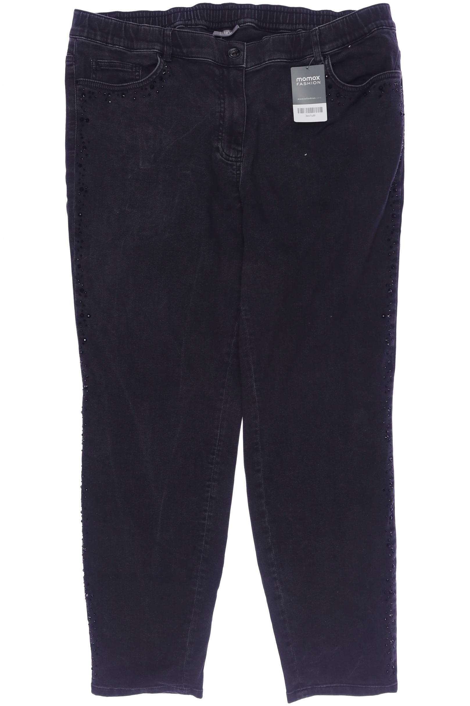 

Samoon by Gerry Weber Damen Jeans, schwarz, Gr. 48