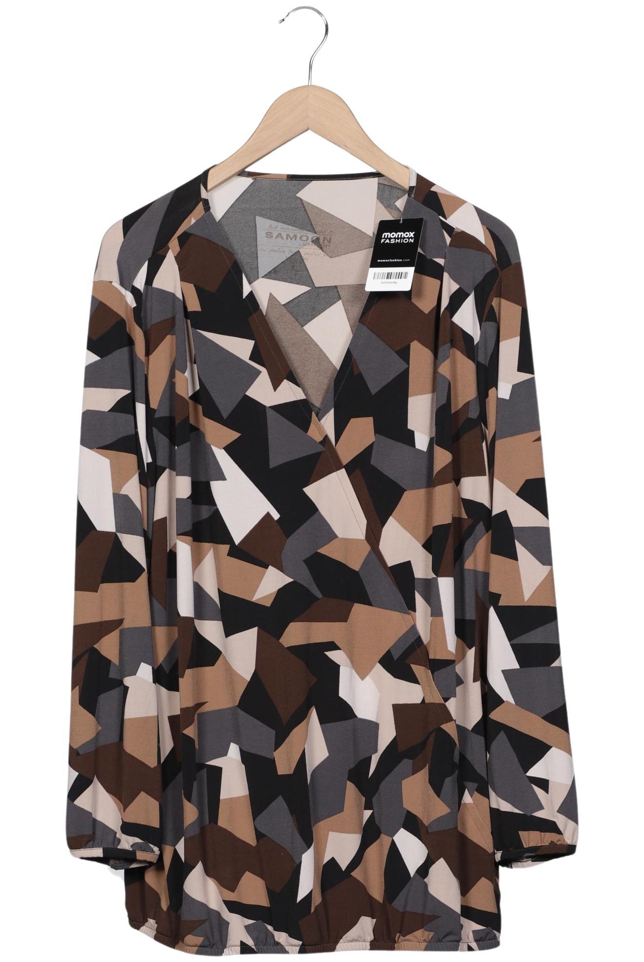 

Samoon by Gerry Weber Damen Langarmshirt, mehrfarbig, Gr. 48