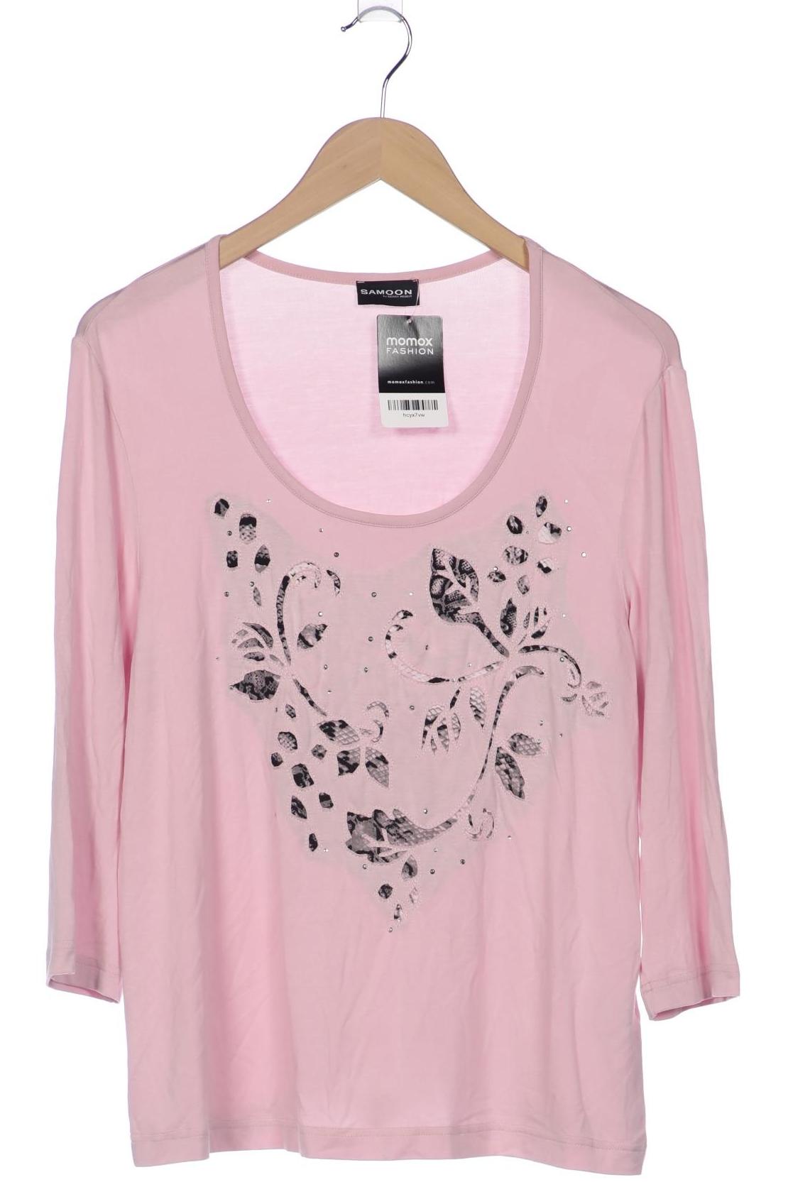 

Samoon by Gerry Weber Damen Langarmshirt, pink, Gr. 42