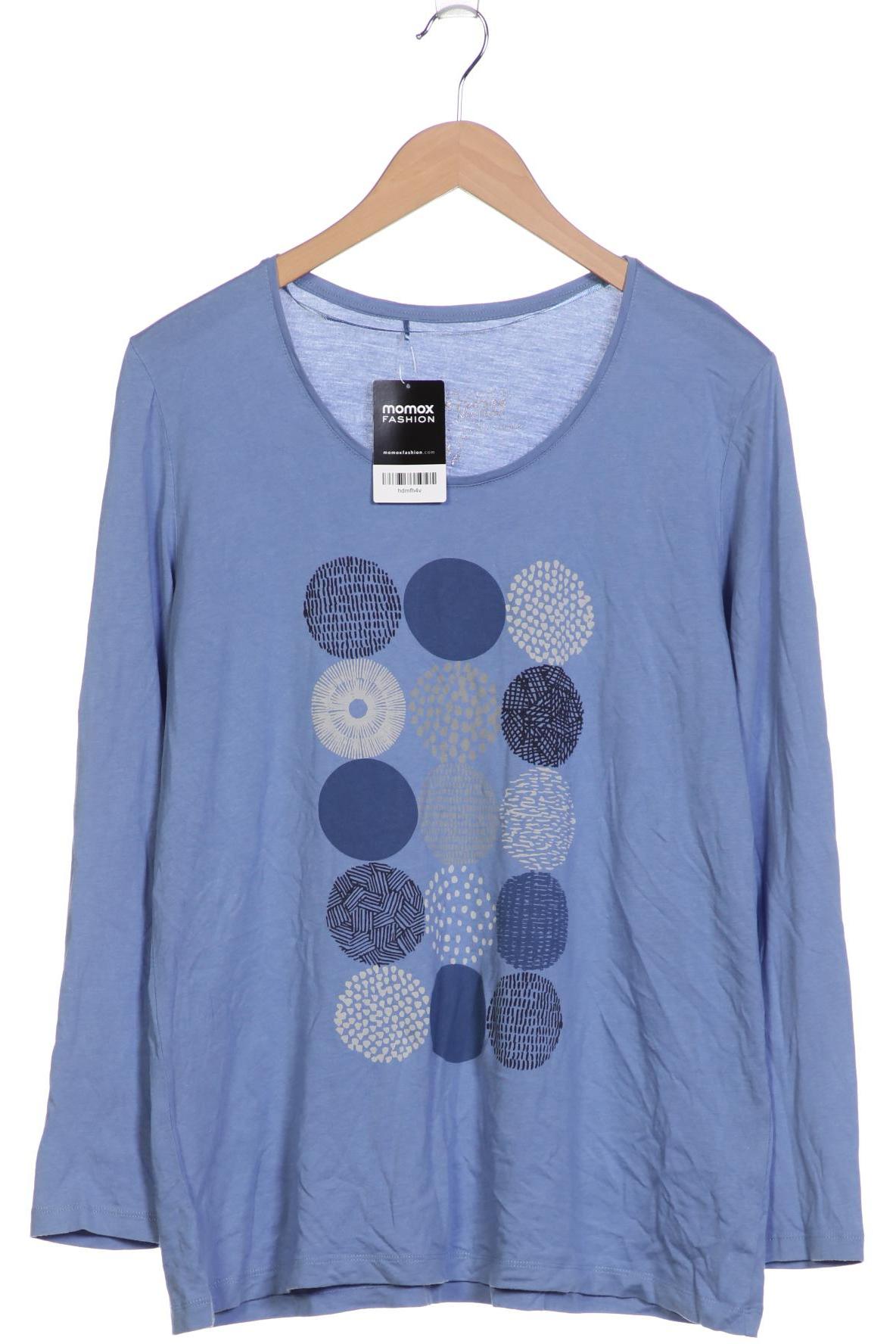 

Samoon by Gerry Weber Damen Langarmshirt, blau, Gr. 44