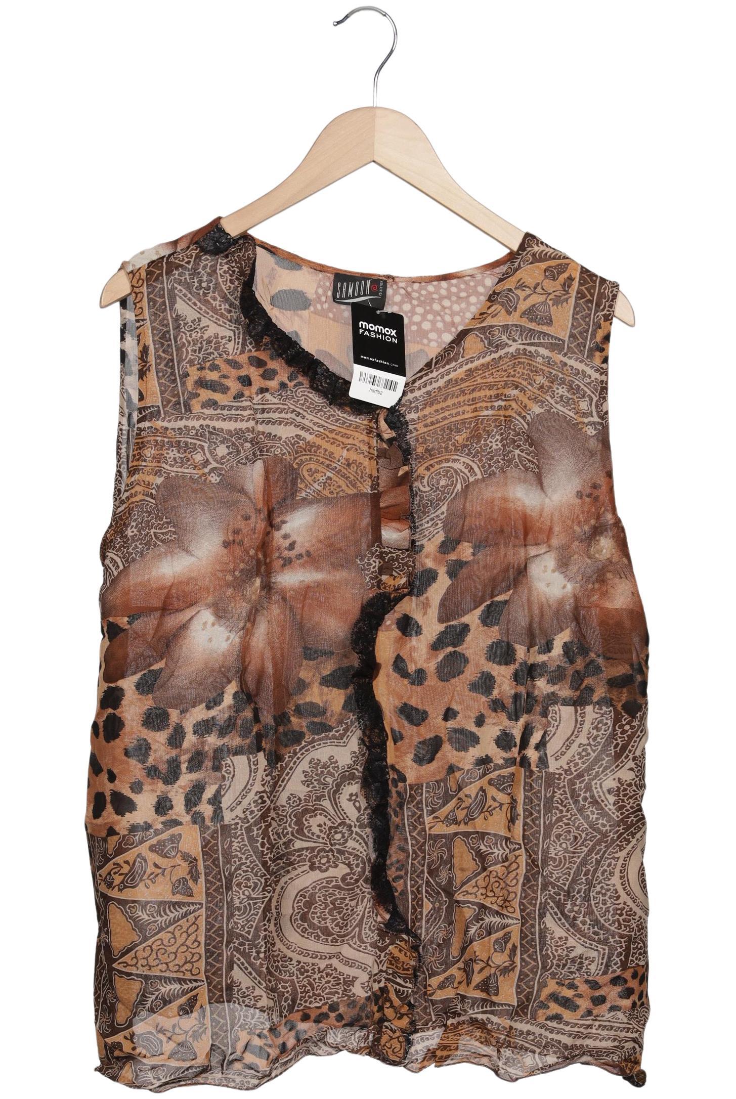 

Samoon by Gerry Weber Damen Bluse, braun, Gr. 52