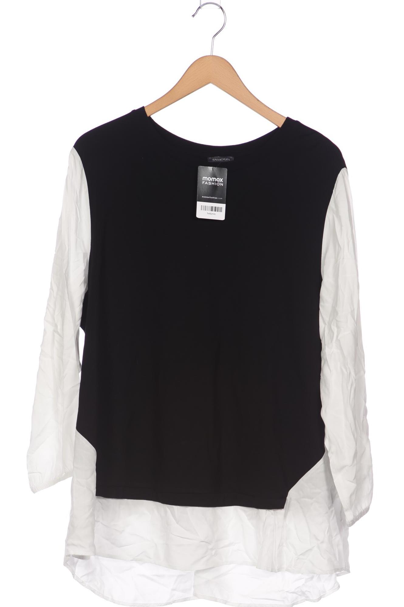 

Samoon by Gerry Weber Damen Sweatshirt, schwarz, Gr. 48