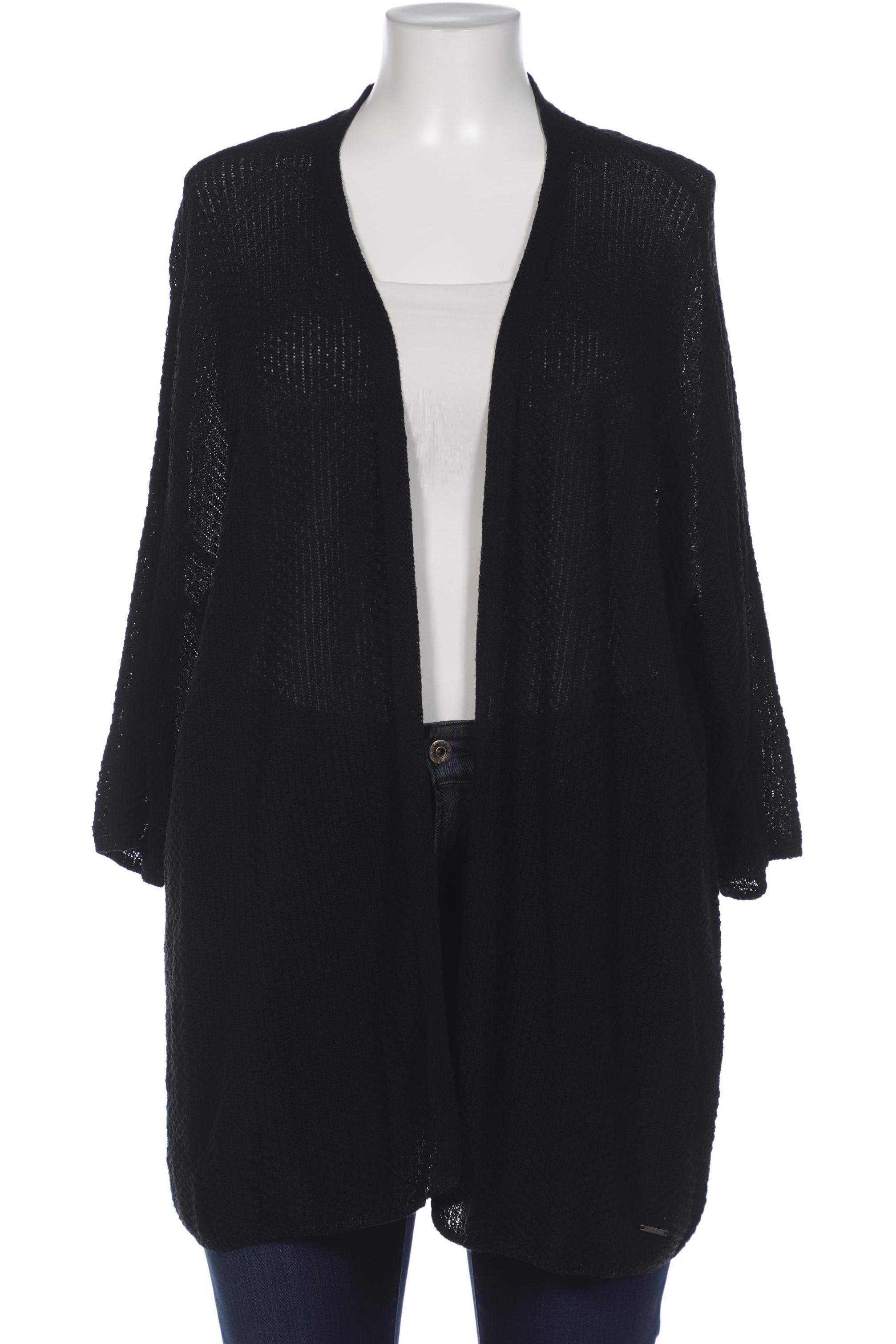 

Samoon by Gerry Weber Damen Strickjacke, schwarz, Gr. 46