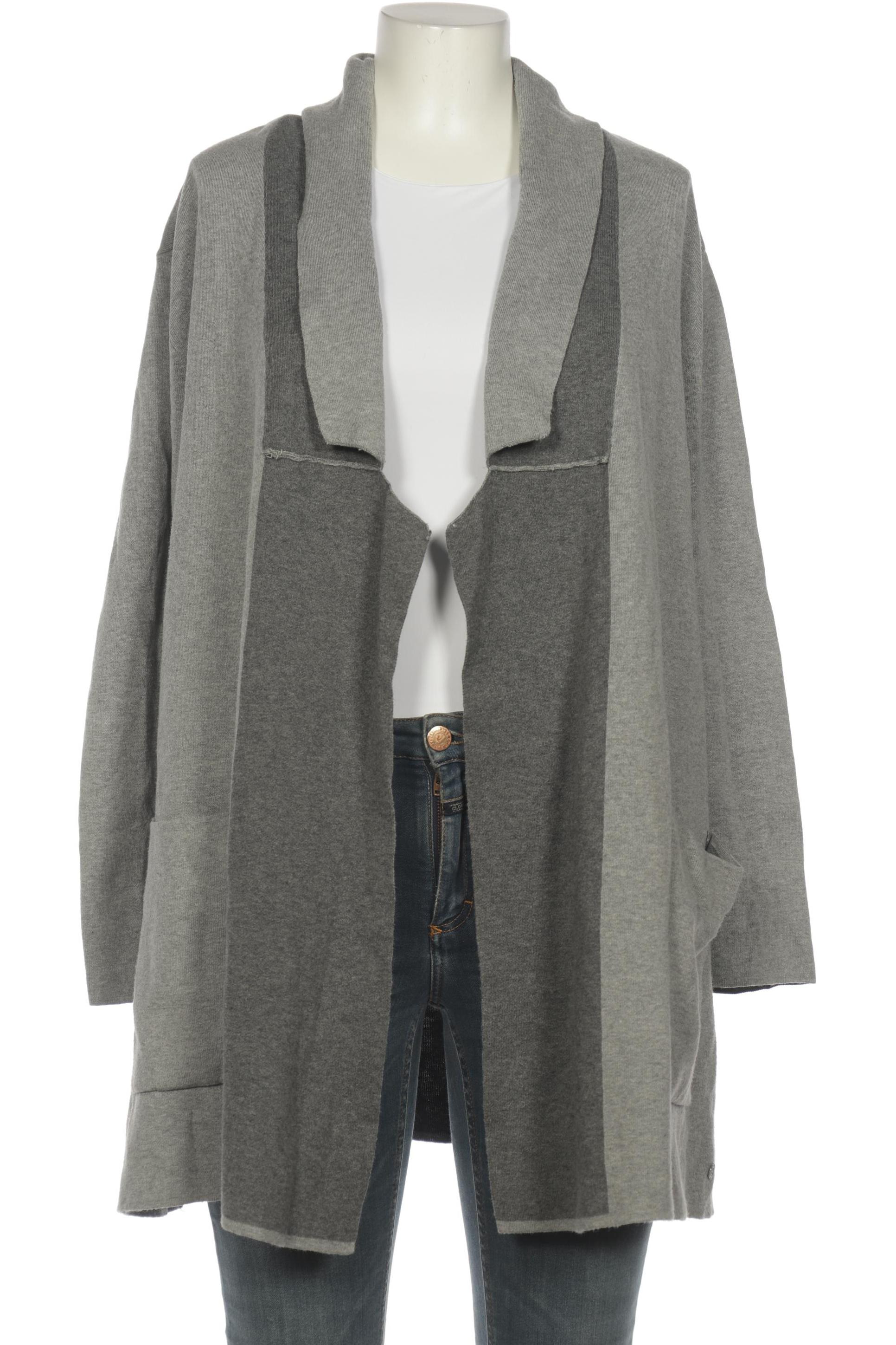 

Samoon by Gerry Weber Damen Strickjacke, grau, Gr. 52