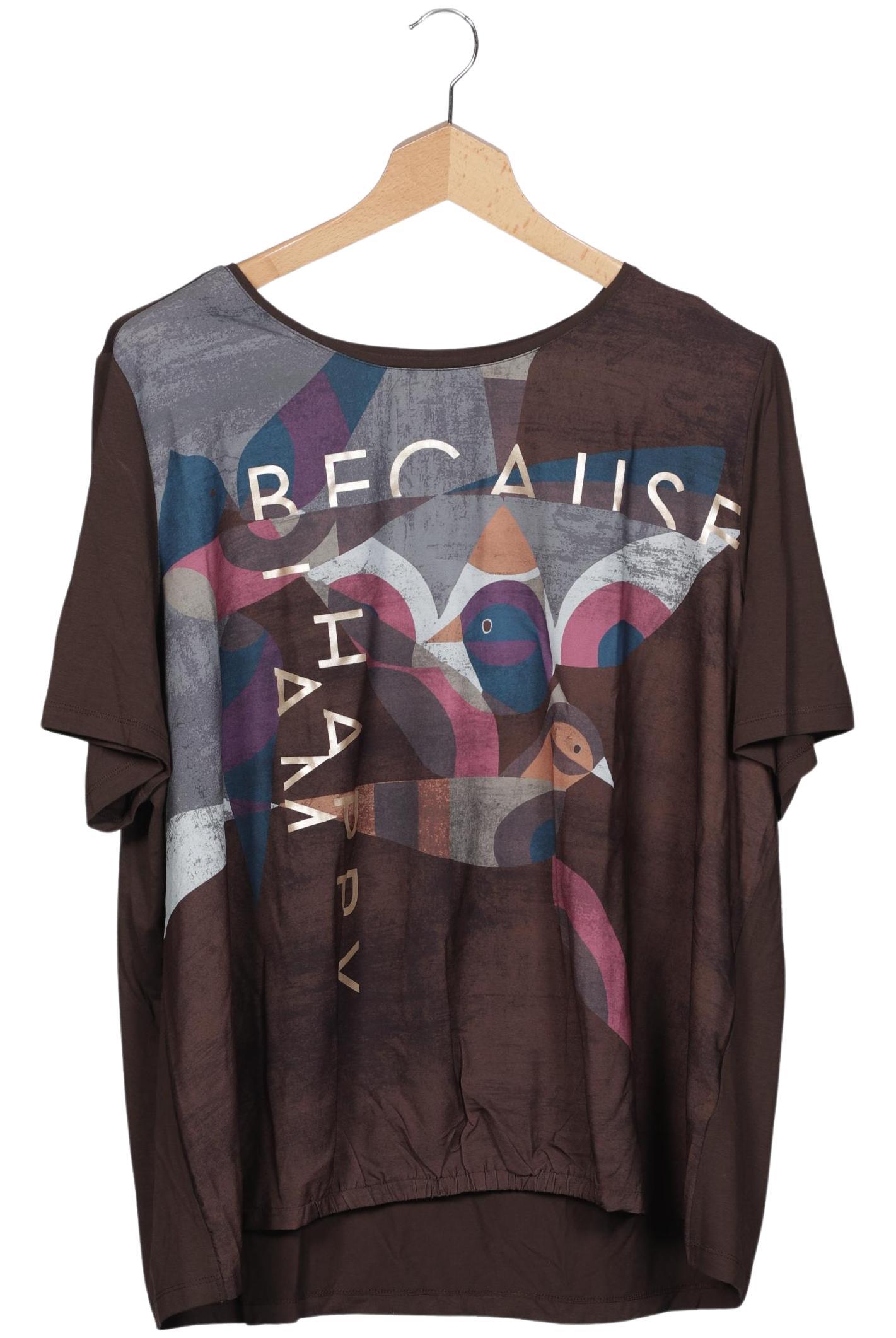 

Samoon by Gerry Weber Damen T-Shirt, braun, Gr. 54