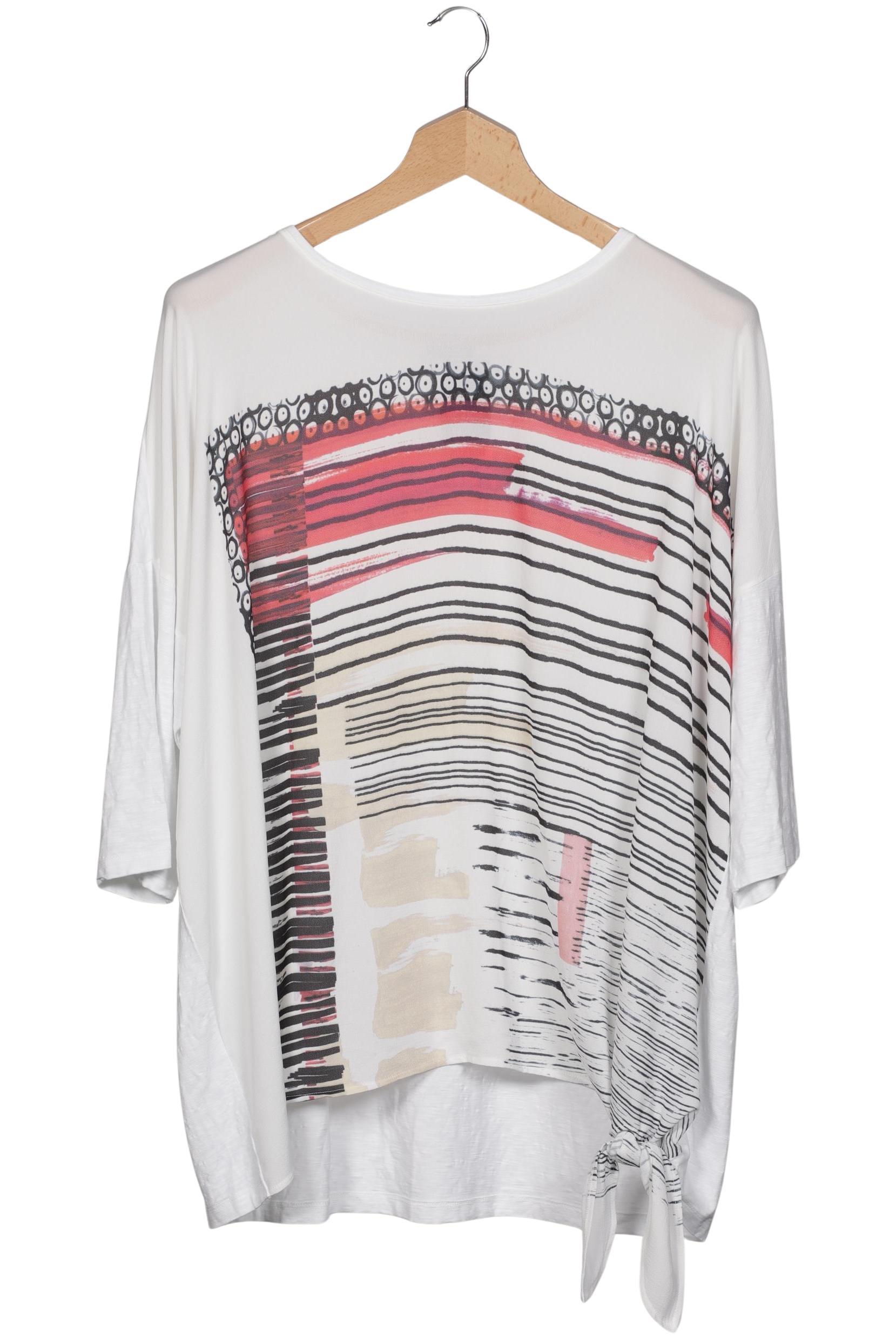 

Samoon by Gerry Weber Damen Langarmshirt, weiß, Gr. 54