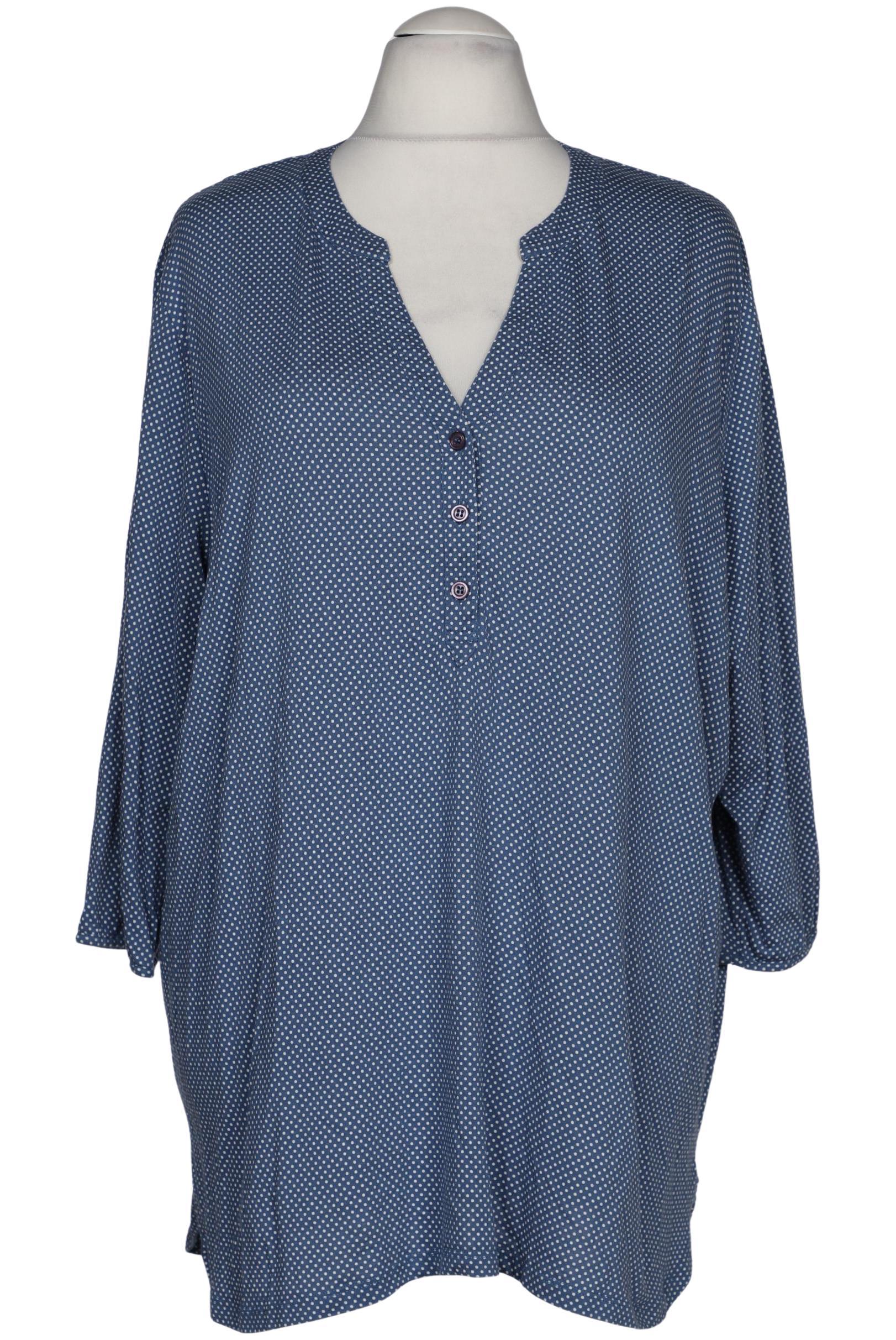 

Samoon by Gerry Weber Damen Langarmshirt, blau, Gr. 52