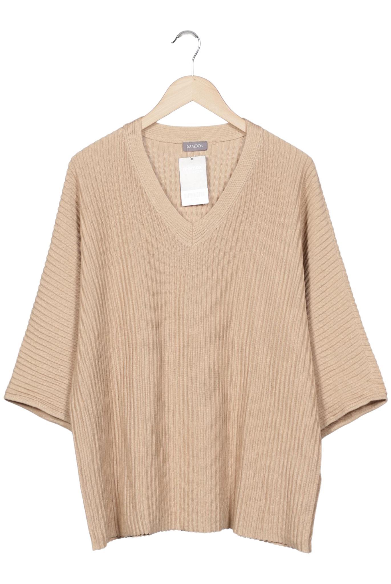 

Samoon by Gerry Weber Damen Pullover, beige, Gr. 48