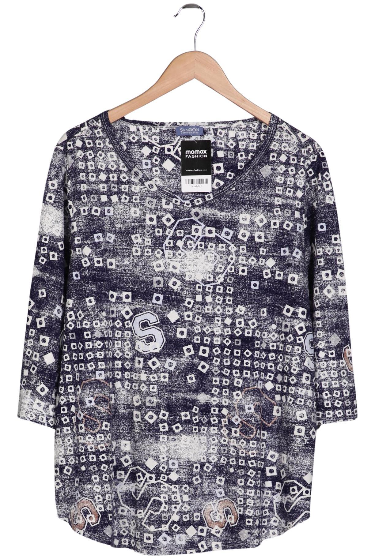 

Samoon by Gerry Weber Damen Langarmshirt, mehrfarbig, Gr. 48