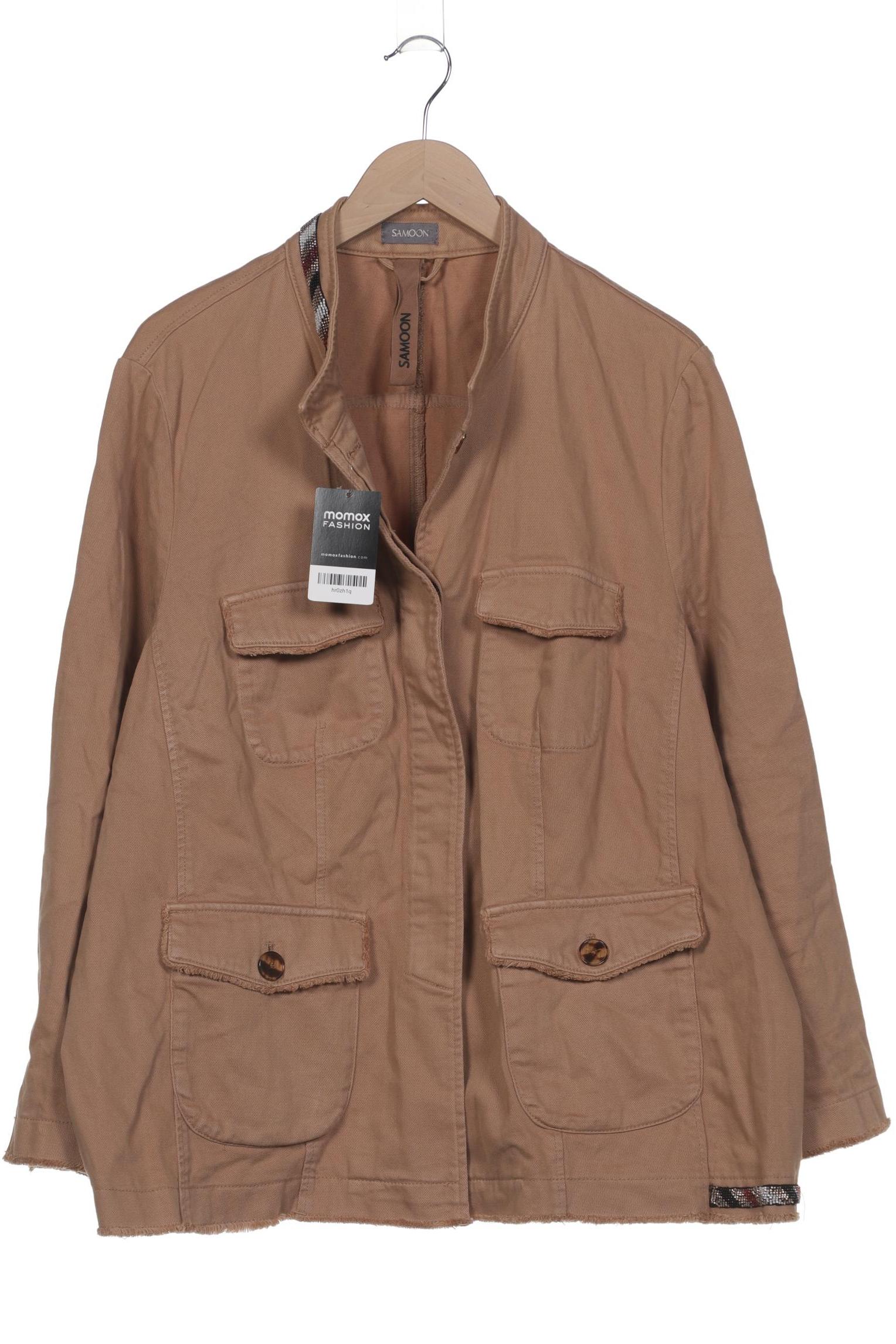 

Samoon by Gerry Weber Damen Jacke, beige, Gr. 50
