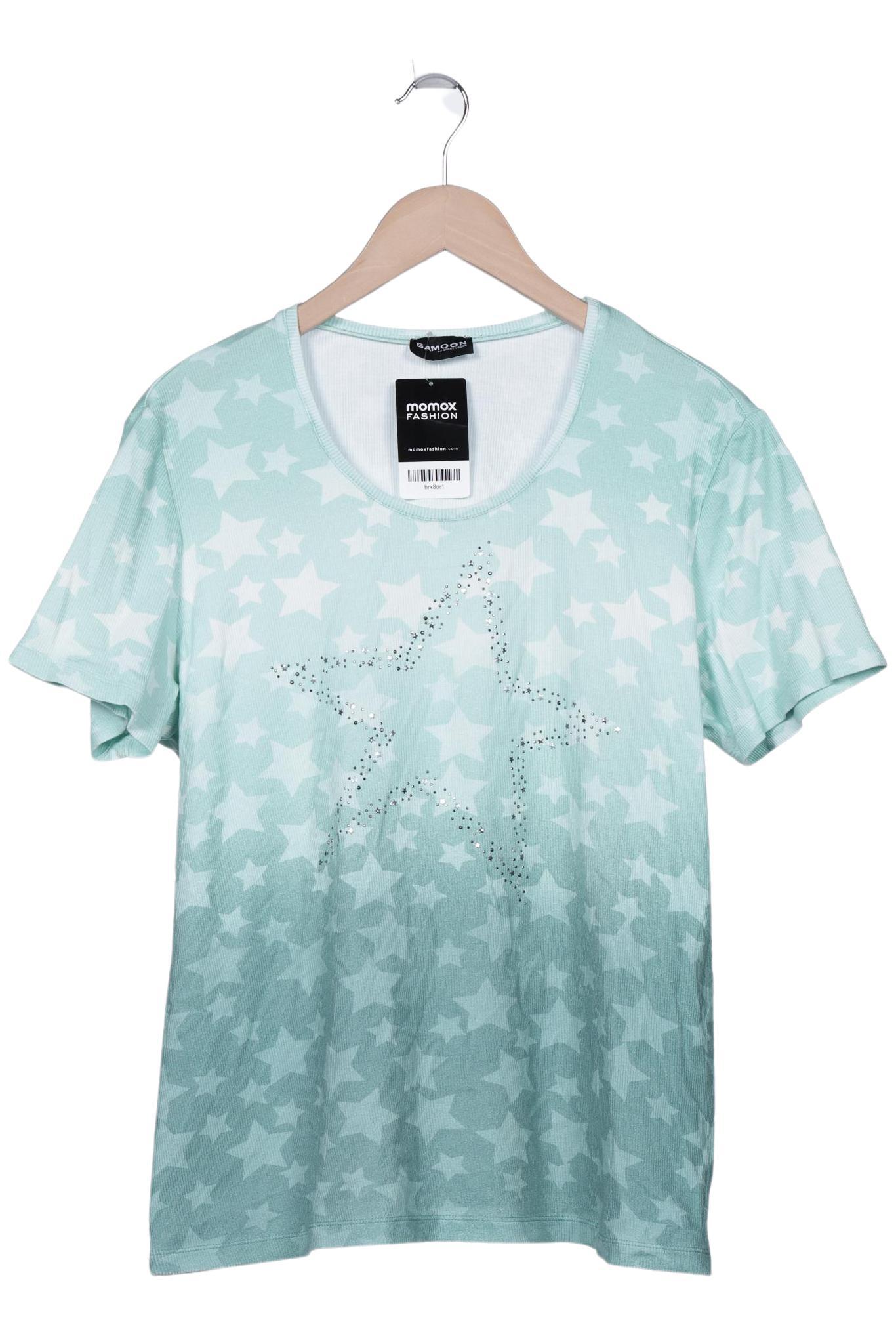 

Samoon by Gerry Weber Damen T-Shirt, türkis, Gr. 46