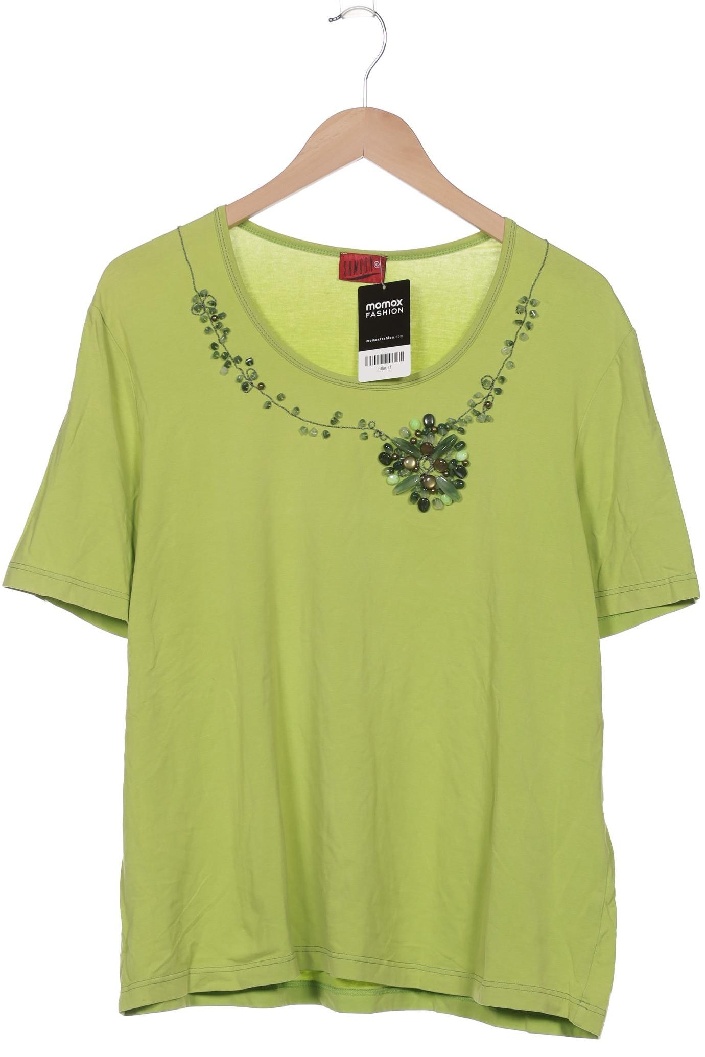 

Samoon by Gerry Weber Damen T-Shirt, hellgrün, Gr. 46